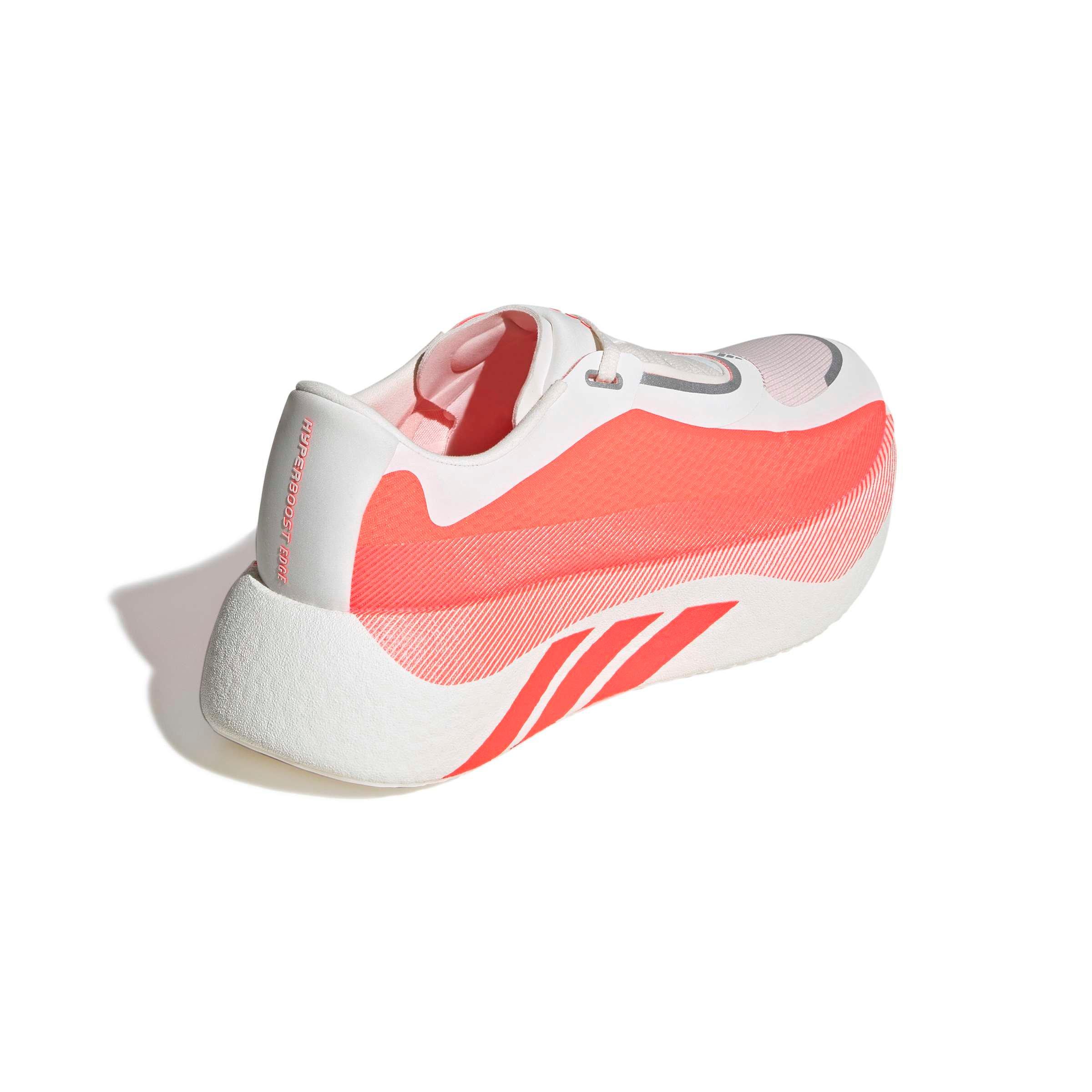 adidas Hyperboost Edge "Hyper White/Solar Turbo/Solar Turbo" Women's Running Shoe - WHITE/TURBO/TURBO