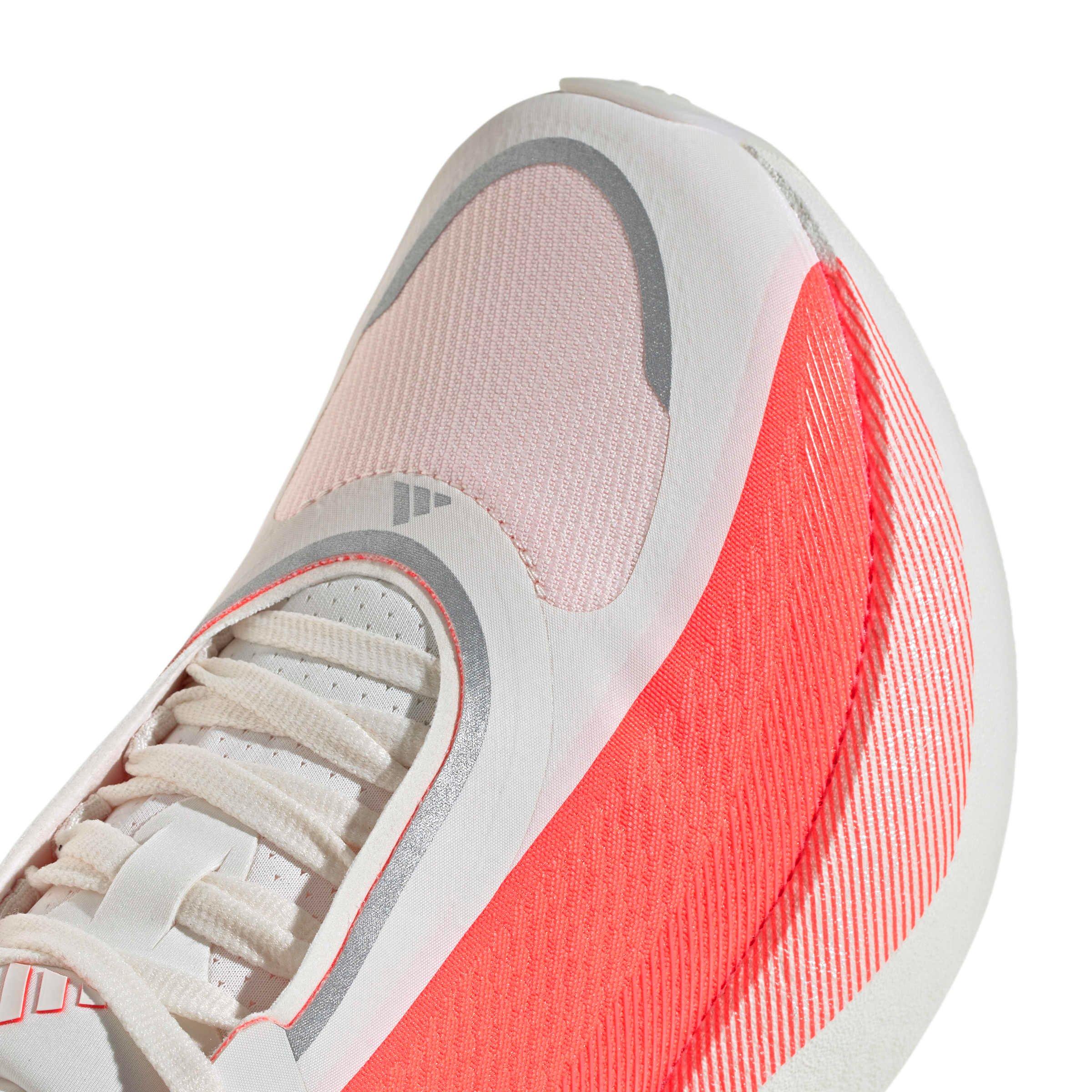 adidas Hyperboost Edge "Hyper White/Solar Turbo/Solar Turbo" Women's Running Shoe - WHITE/TURBO/TURBO