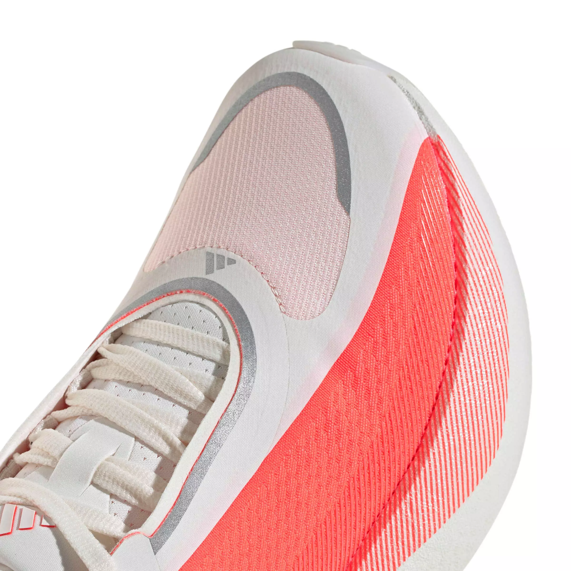 adidas Hyperboost Edge "Hyper White/Solar Turbo/Solar Turbo" Women's Running Shoe - WHITE/TURBO/TURBO