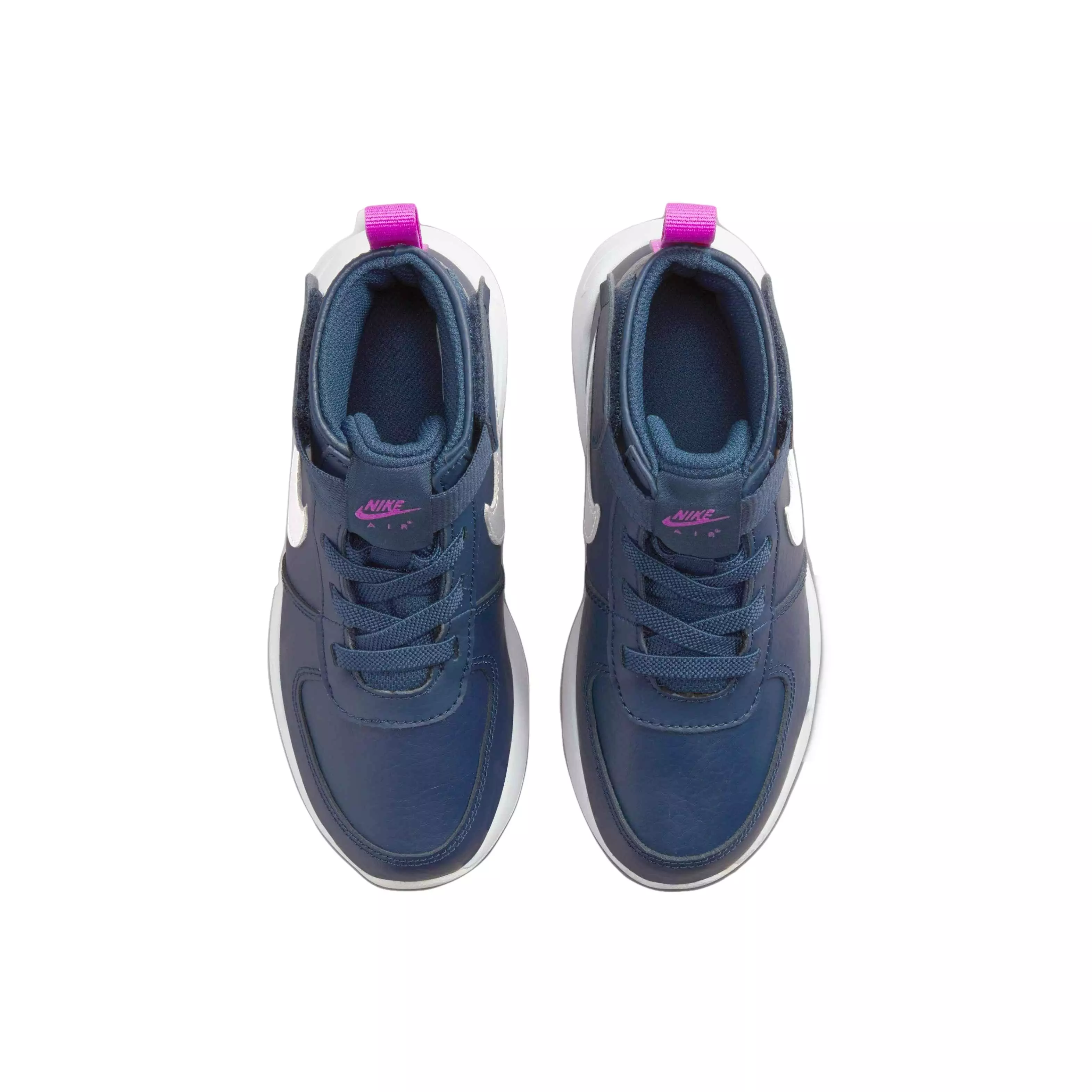 Nike Air Max Goaterra 2.0 "Midnight Navy/Metallic Silver" Preschool Boys' Boot - NAVY/SILVER