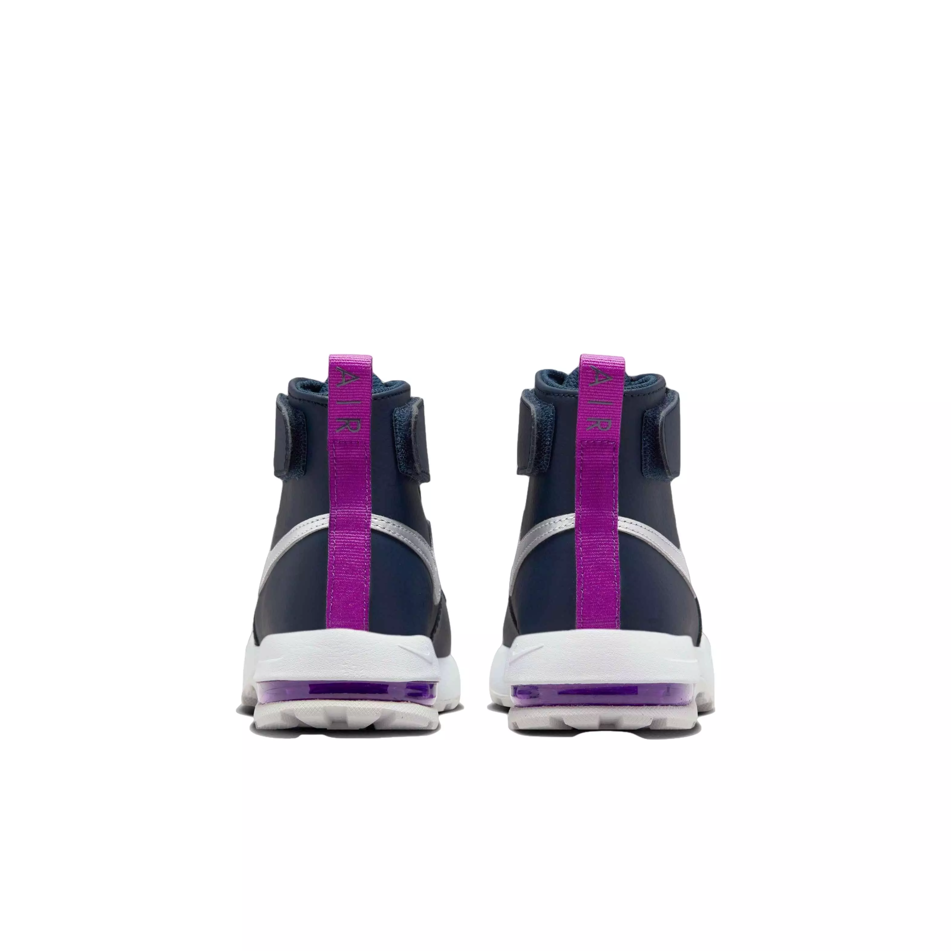 Nike Air Max Goaterra 2.0 "Midnight Navy/Metallic Silver" Preschool Boys' Boot - NAVY/SILVER