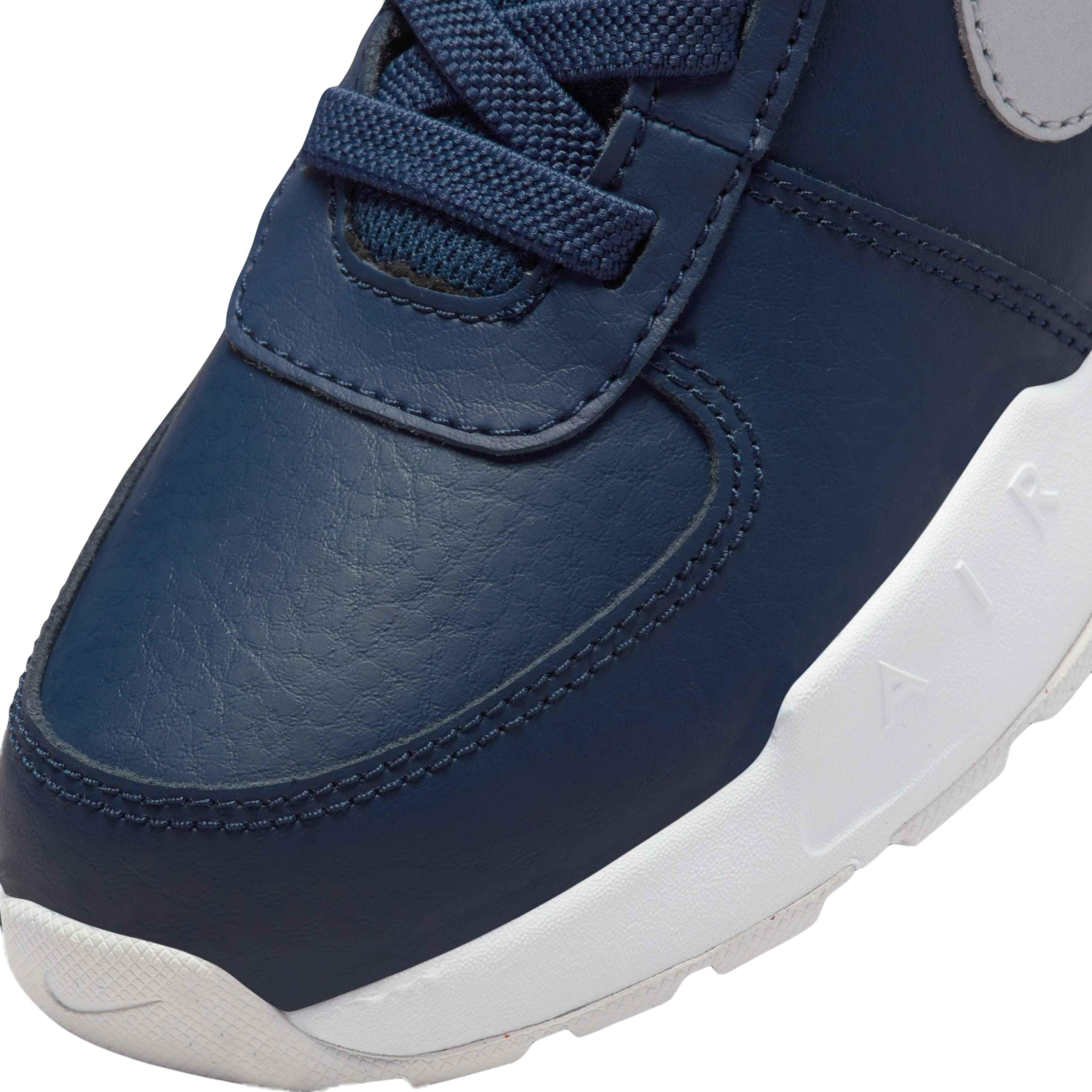 Nike Air Max Goaterra 2.0 "Midnight Navy/Metallic Silver" Preschool Boys' Boot - NAVY/SILVER Thumbnail View 7