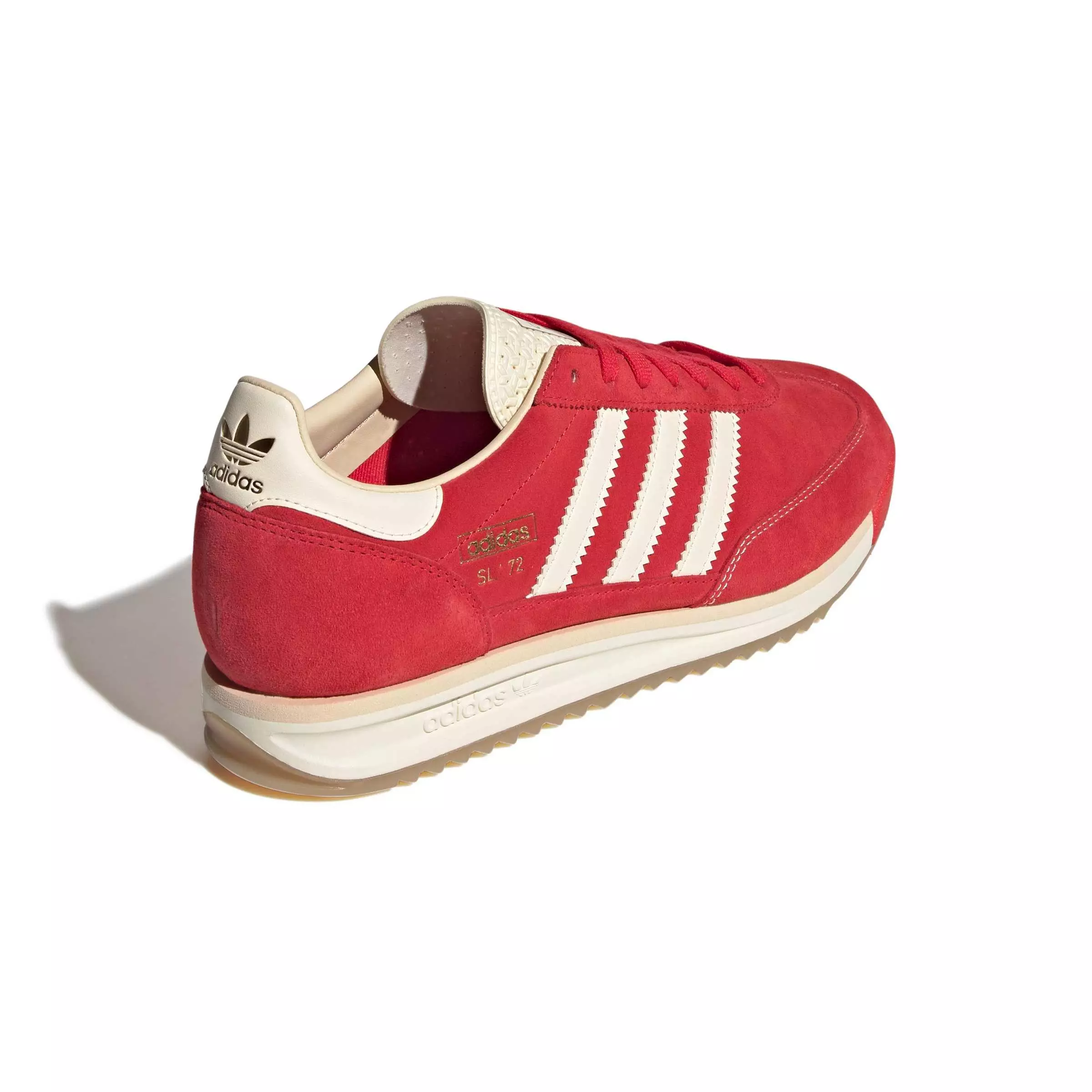 adidas Originals SL 72 RS "Pure Ruby/Cream White/Sand Strata" Men's Shoe - RUBY/CREAM/SAND