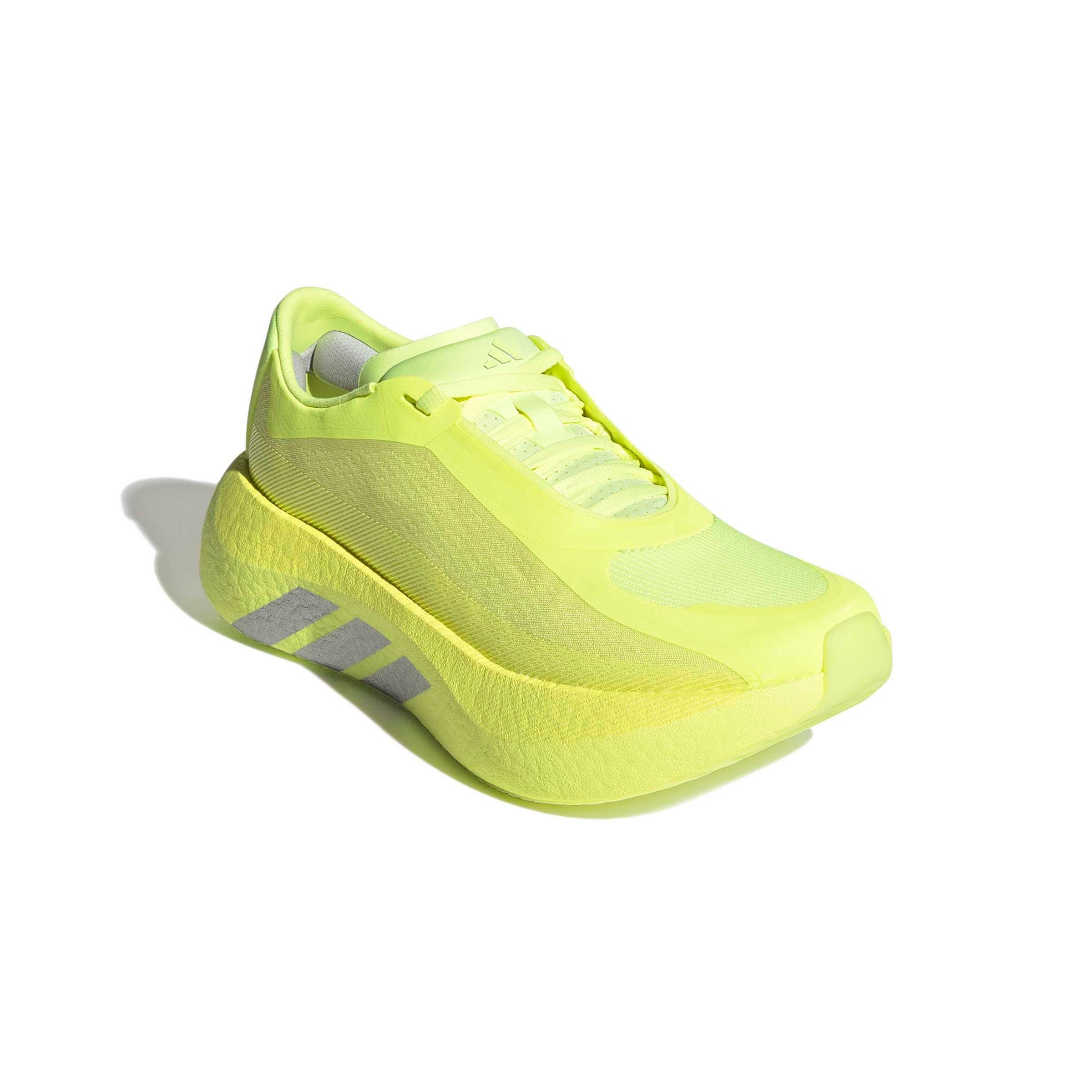 adidas Hyperboost Edge "Hi-Res Yellow/Matte Silver/Lgh Solid Grey" Women's Running Shoe - YELLOW/SILVER/GREY