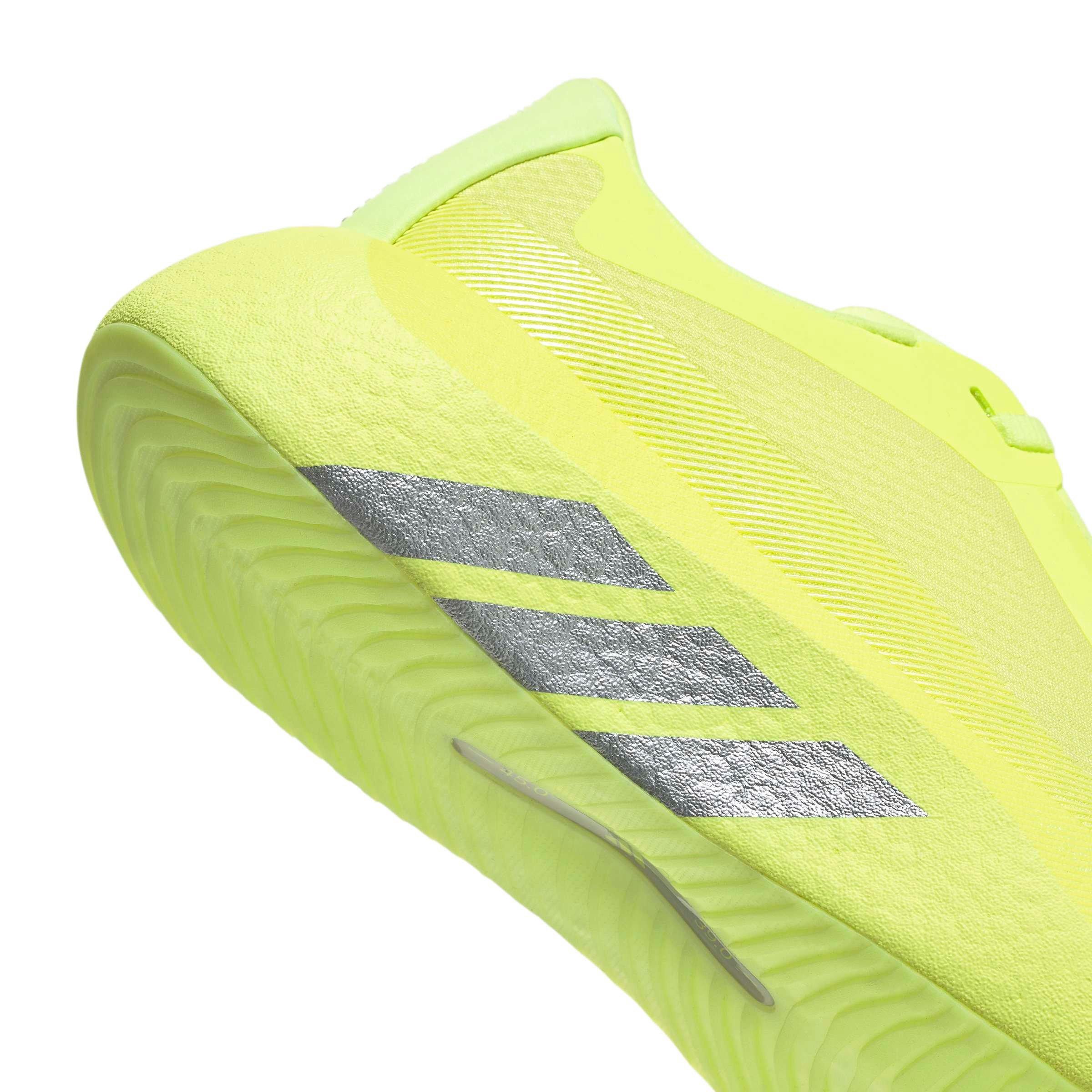 adidas Hyperboost Edge "Hi-Res Yellow/Matte Silver/Lgh Solid Grey" Women's Running Shoe - YELLOW/SILVER/GREY