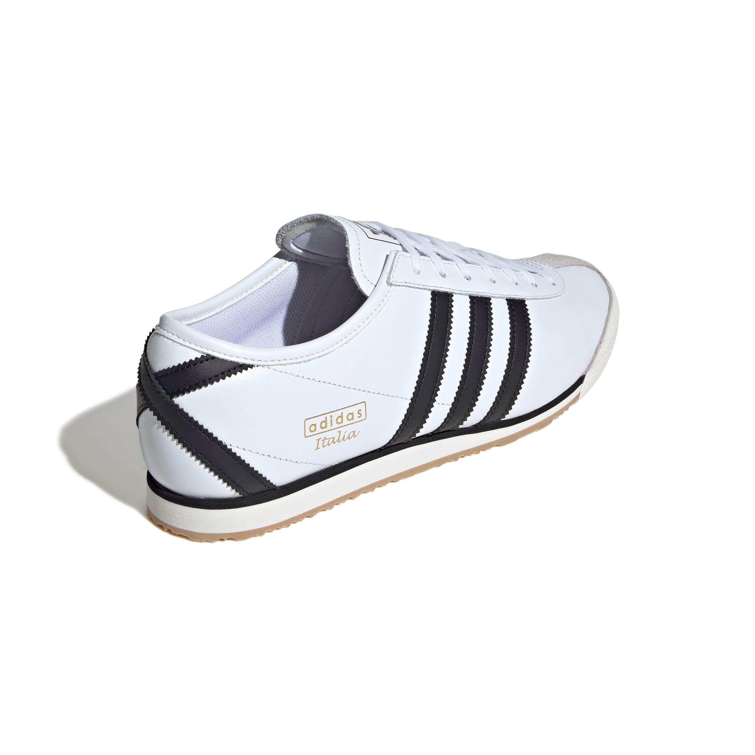 adidas Originals Italia 70s "Ftwr White/Core Black/Grey One" Men's Shoe - WHITE/BLACK/GREY Thumbnail View 4