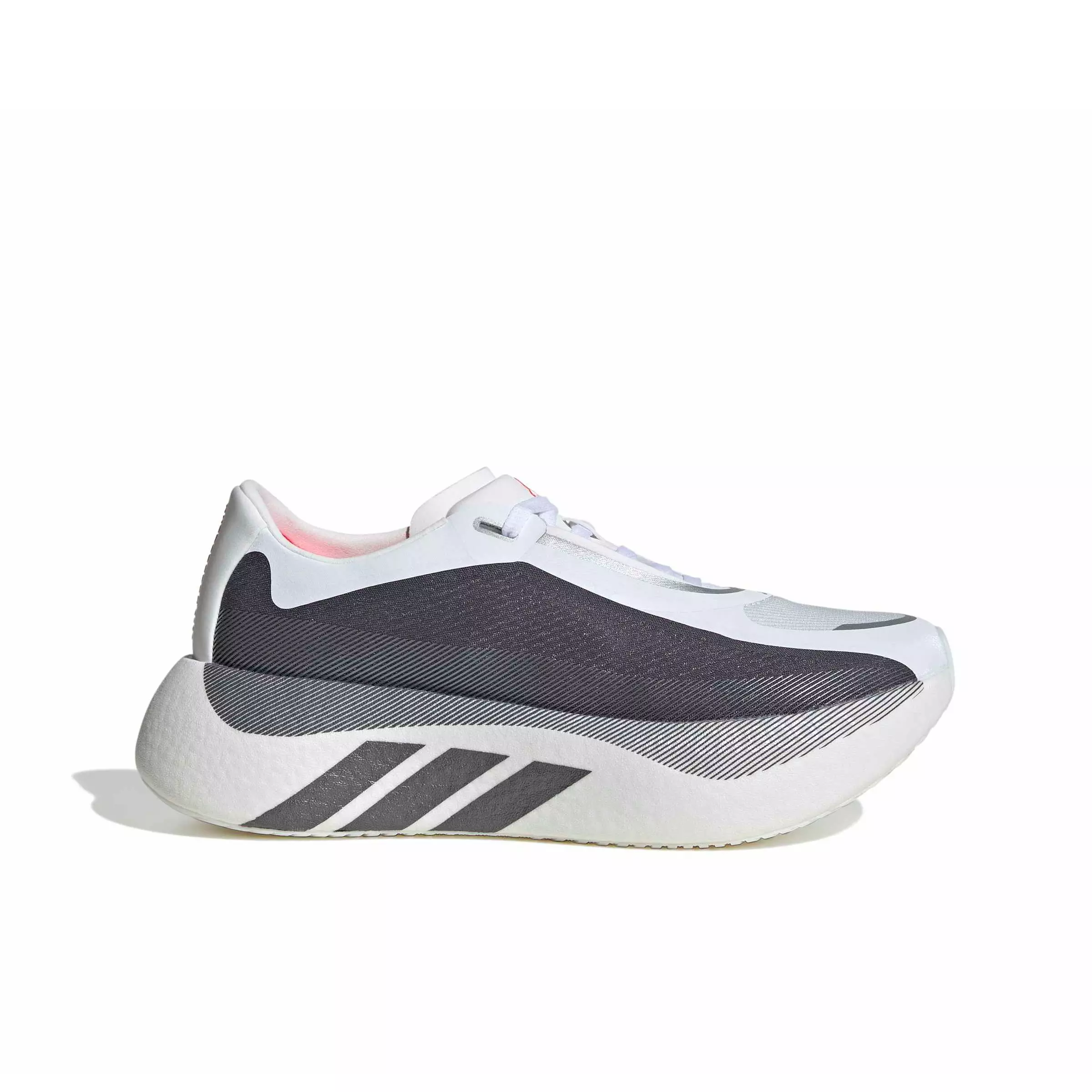 adidas Hyperboost Edge "Ftwr White/Aurora Onix/Solar Turbo" Women's Running Shoe - WHITE/ONIX/TURBO
