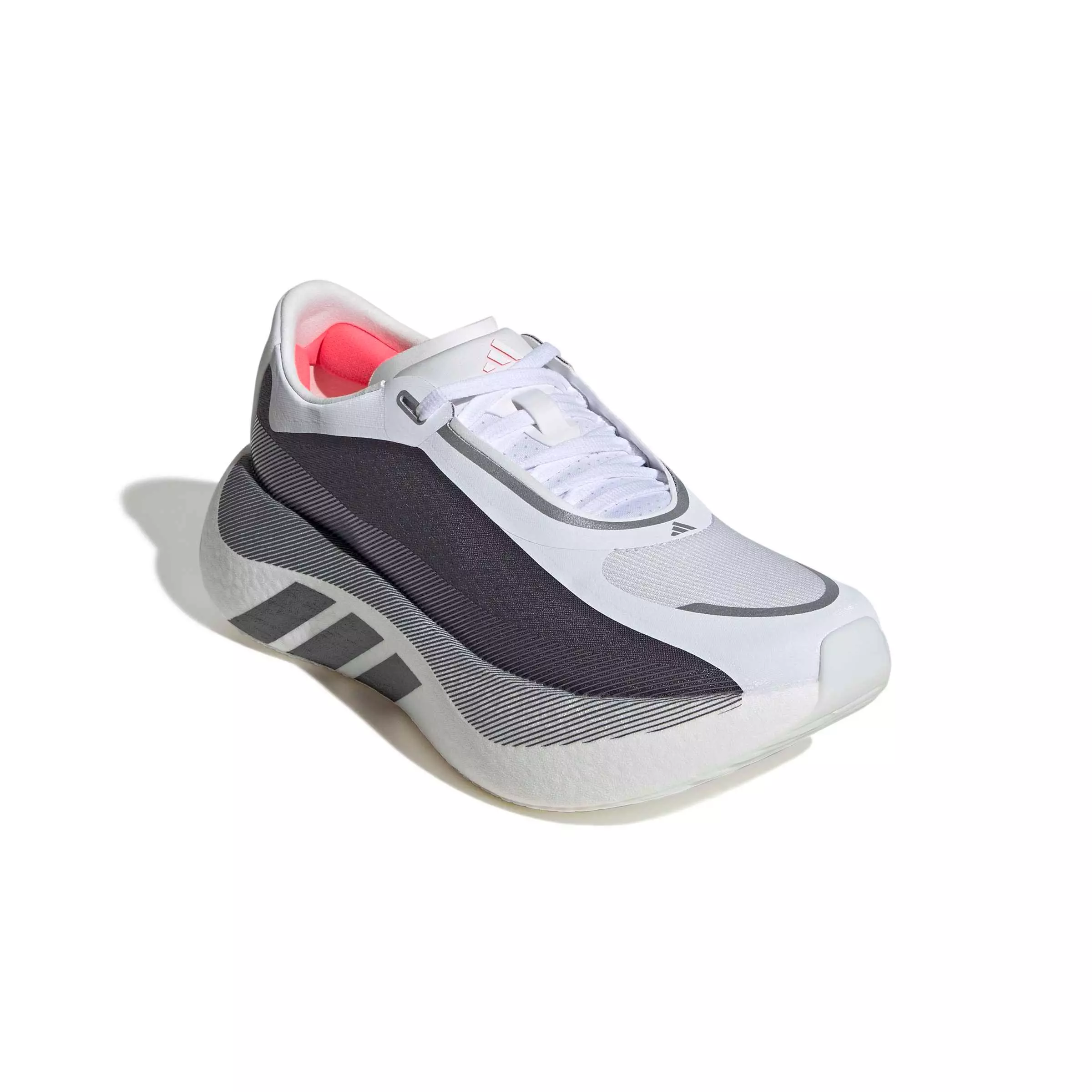 adidas Hyperboost Edge "Ftwr White/Aurora Onix/Solar Turbo" Women's Running Shoe - WHITE/ONIX/TURBO
