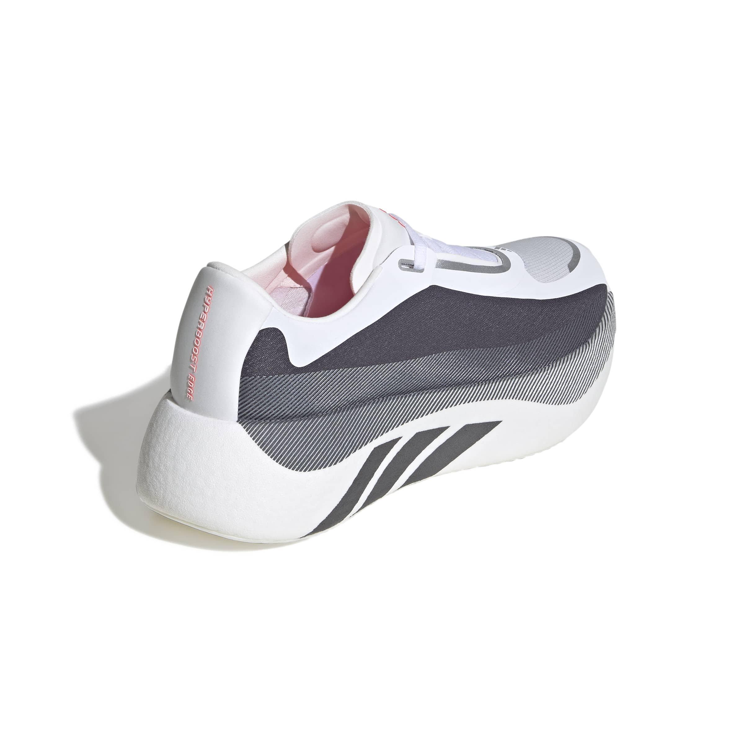 adidas Hyperboost Edge "Ftwr White/Aurora Onix/Solar Turbo" Women's Running Shoe - WHITE/ONIX/TURBO