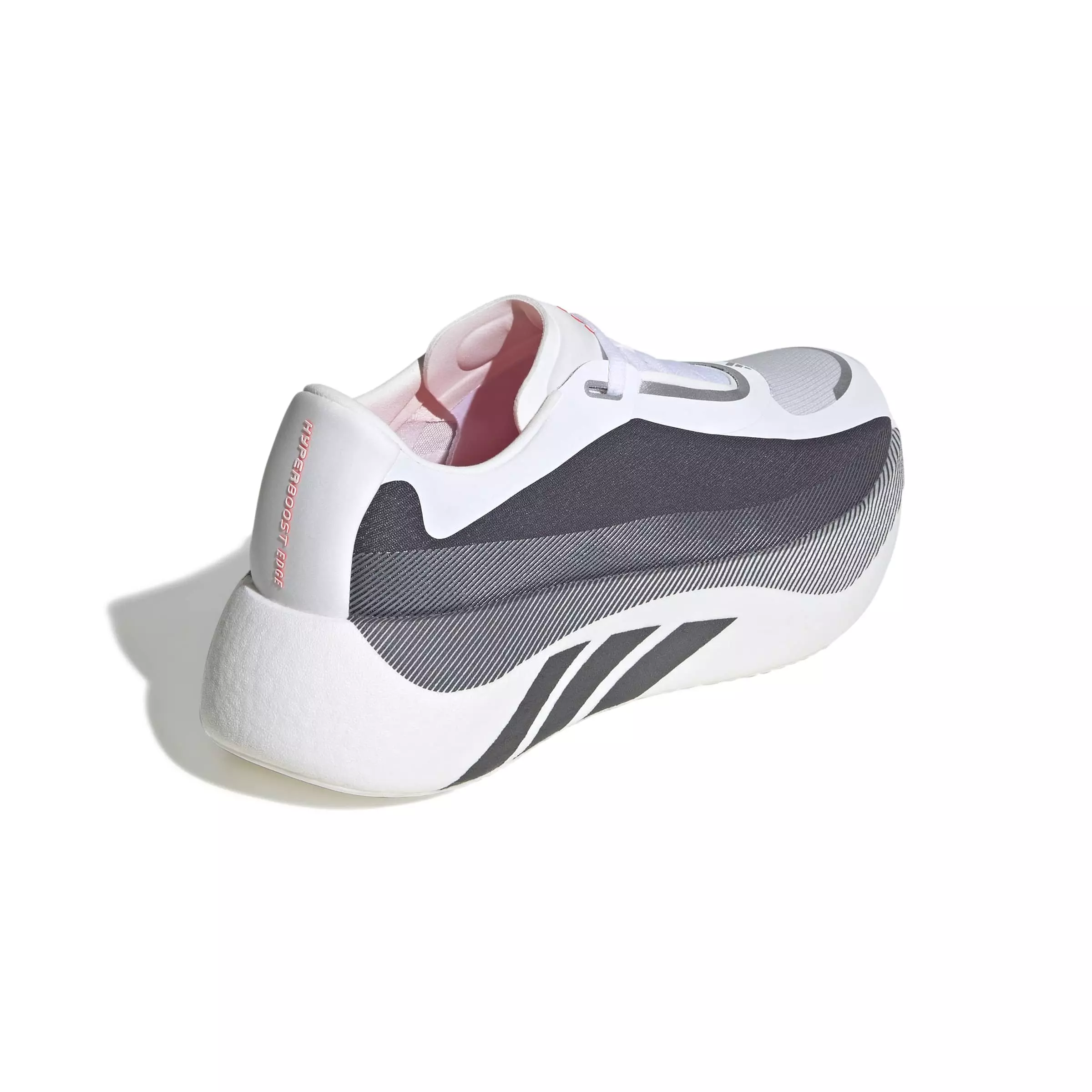 adidas Hyperboost Edge "Ftwr White/Aurora Onix/Solar Turbo" Women's Running Shoe - WHITE/ONIX/TURBO
