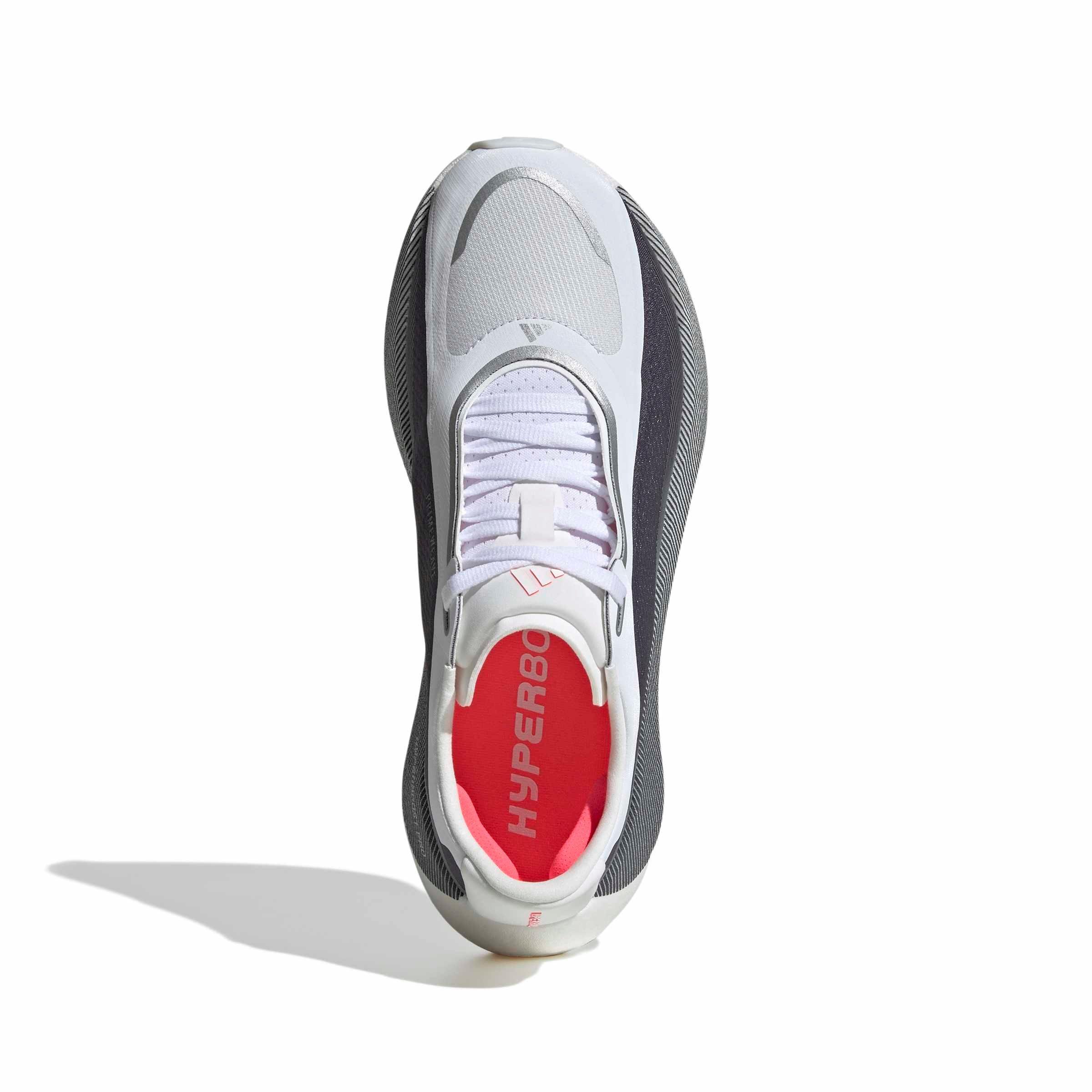 adidas Hyperboost Edge "Ftwr White/Aurora Onix/Solar Turbo" Women's Running Shoe - WHITE/ONIX/TURBO