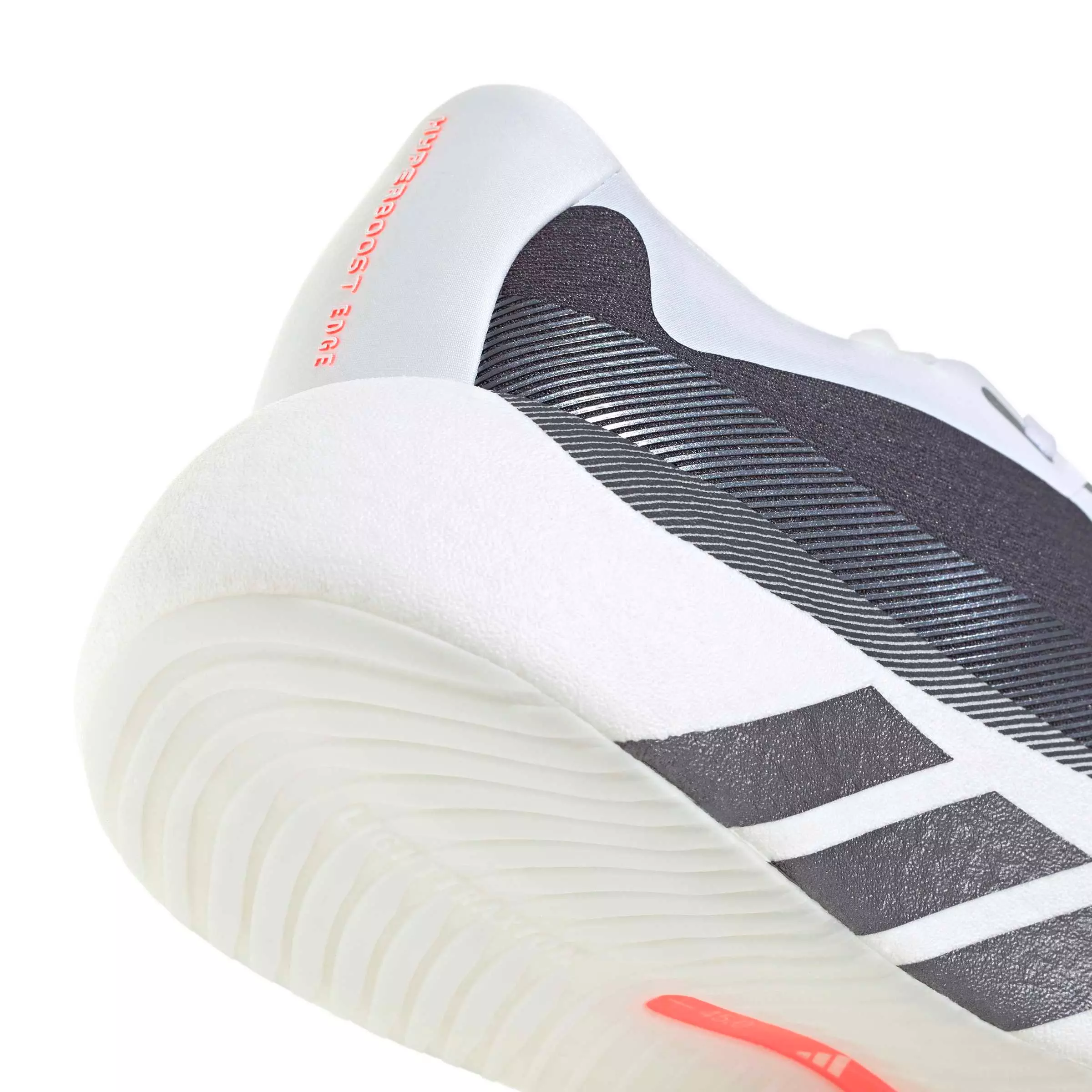 adidas Hyperboost Edge "Ftwr White/Aurora Onix/Solar Turbo" Women's Running Shoe - WHITE/ONIX/TURBO