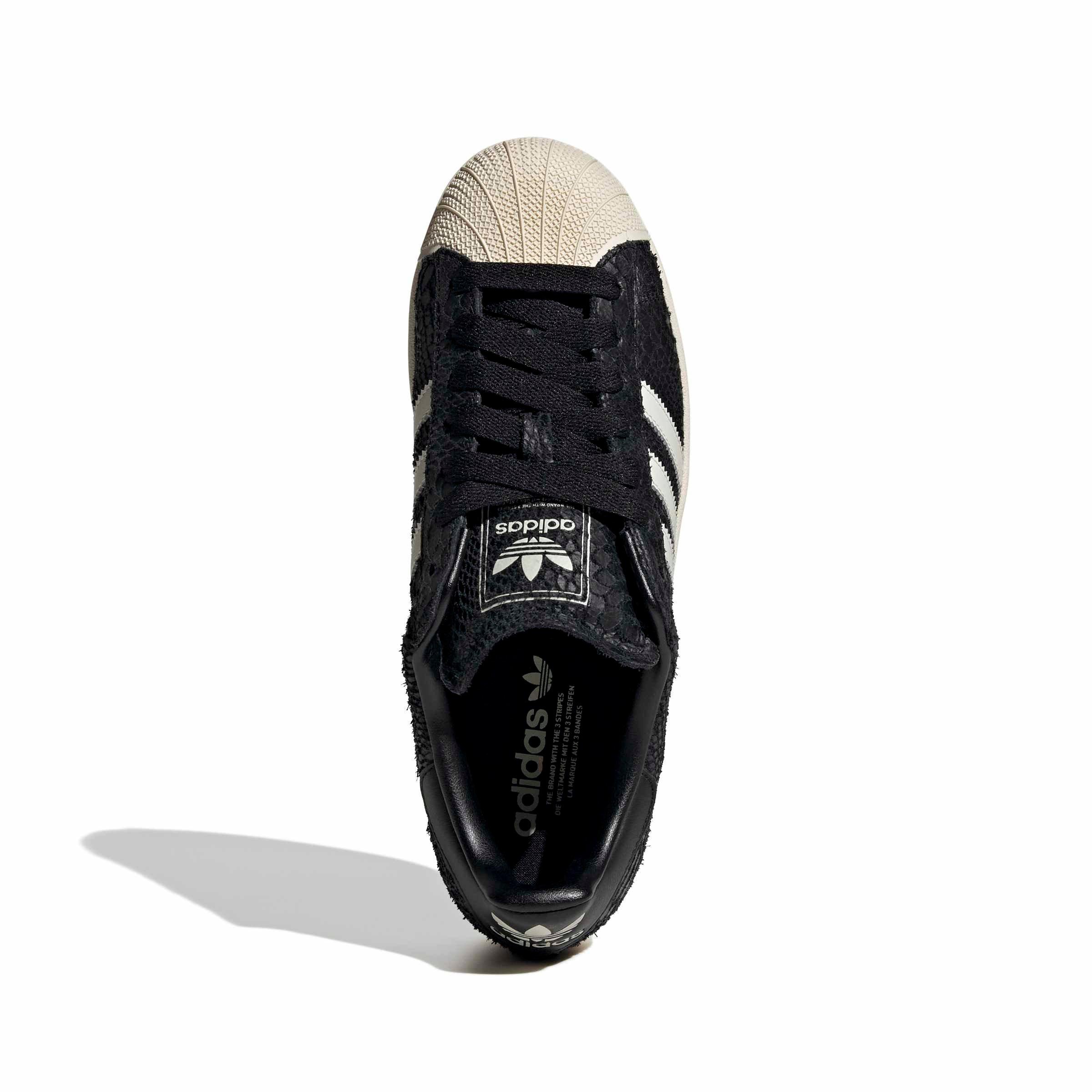 adidas Originals Superstar II "Core Black/Core White/Cream White" Men's Shoe - BLACK/WHITE/CREAM Thumbnail View 5