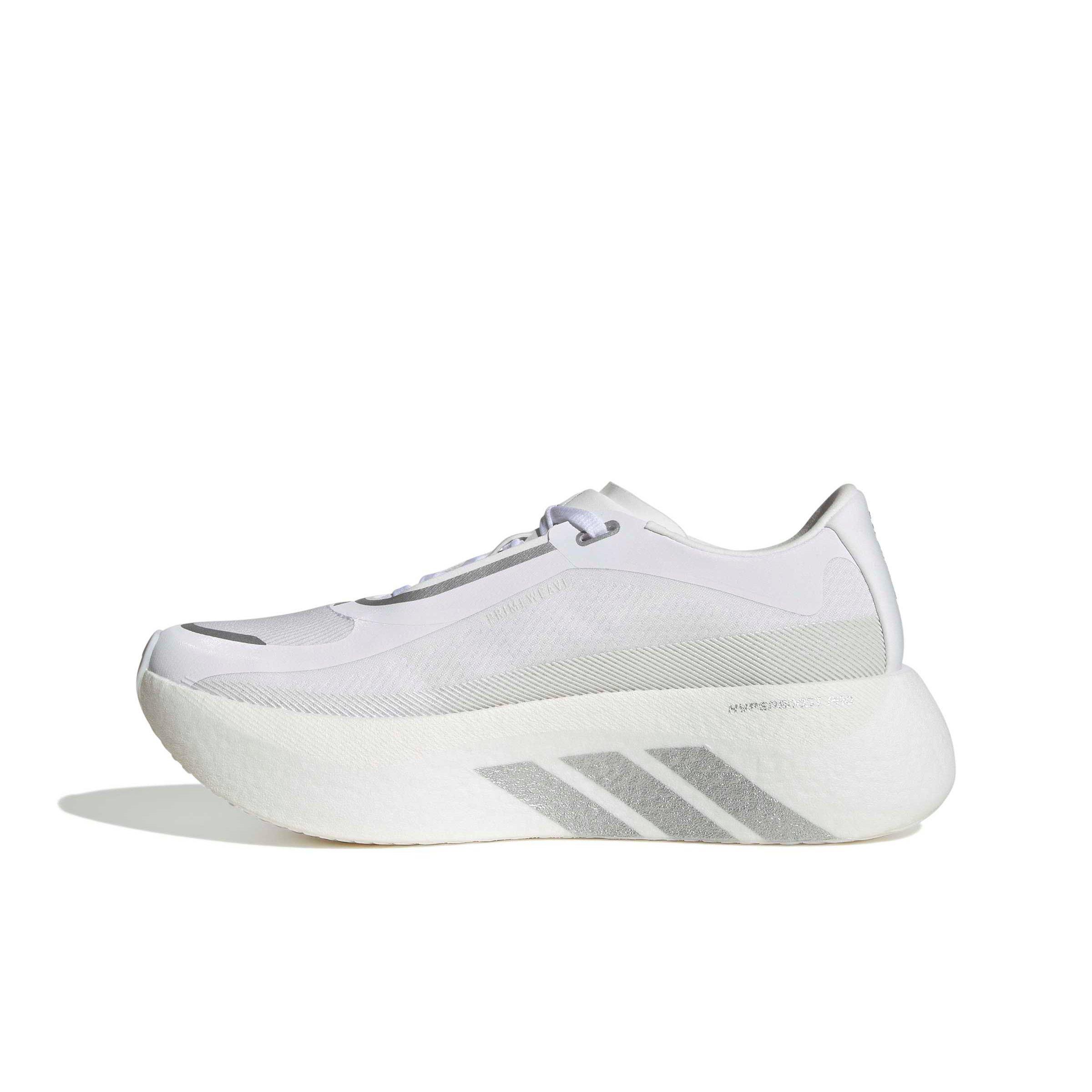 adidas Hyperboost Edge "Ftwr White/Silver Metallic/Zero Metallic" Women's Running Shoe - WHITE/SILVER/ZERO