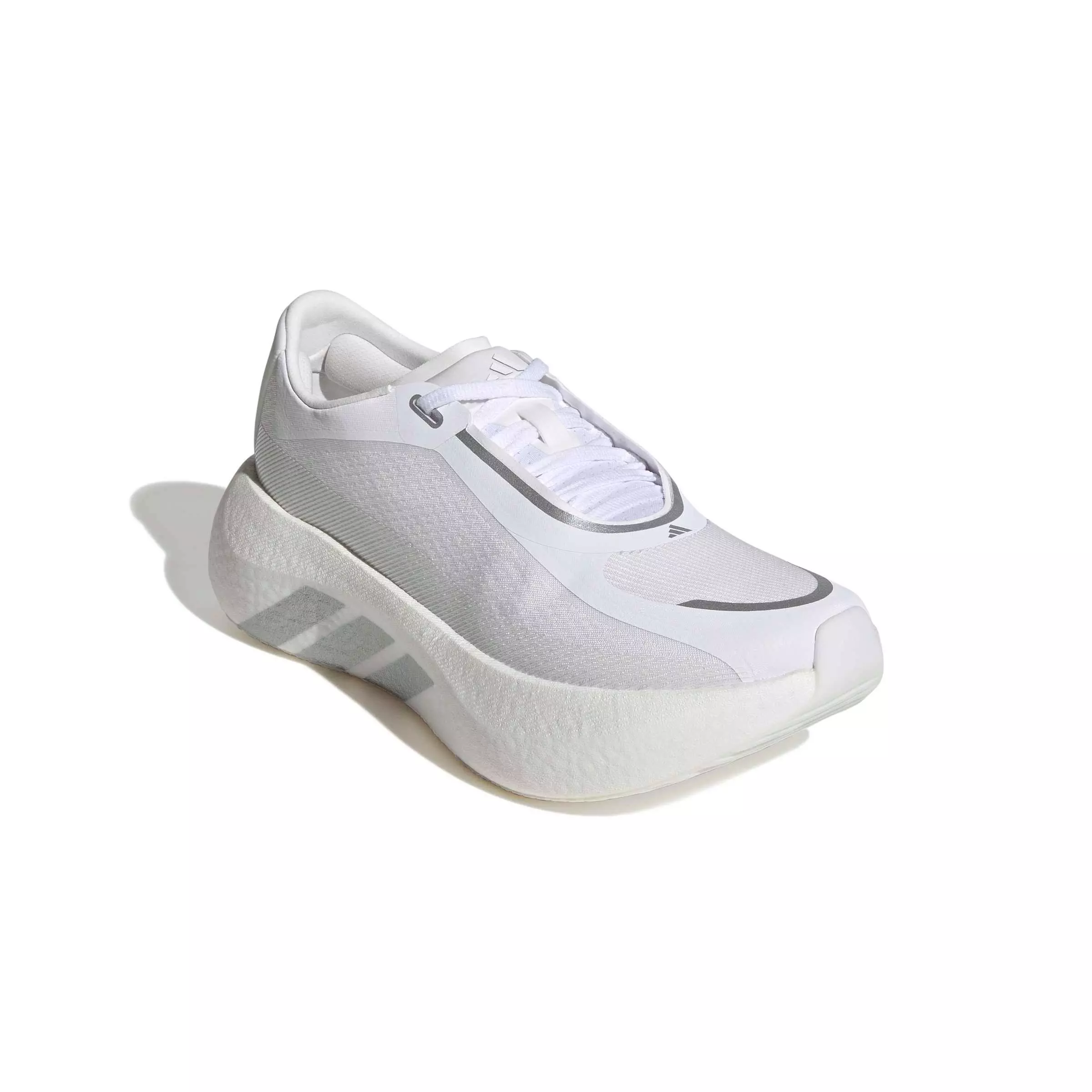 adidas Hyperboost Edge "Ftwr White/Silver Metallic/Zero Metallic" Women's Running Shoe - WHITE/SILVER/ZERO