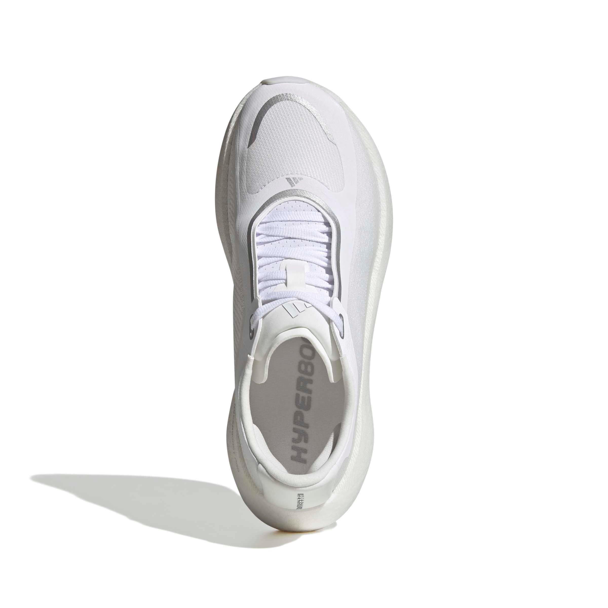 adidas Hyperboost Edge "Ftwr White/Silver Metallic/Zero Metallic" Women's Running Shoe - WHITE/SILVER/ZERO