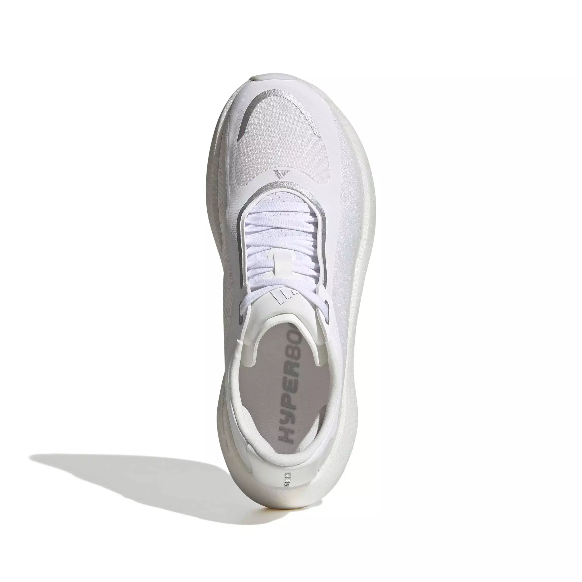 adidas Hyperboost Edge "Ftwr White/Silver Metallic/Zero Metallic" Women's Running Shoe - WHITE/SILVER/ZERO