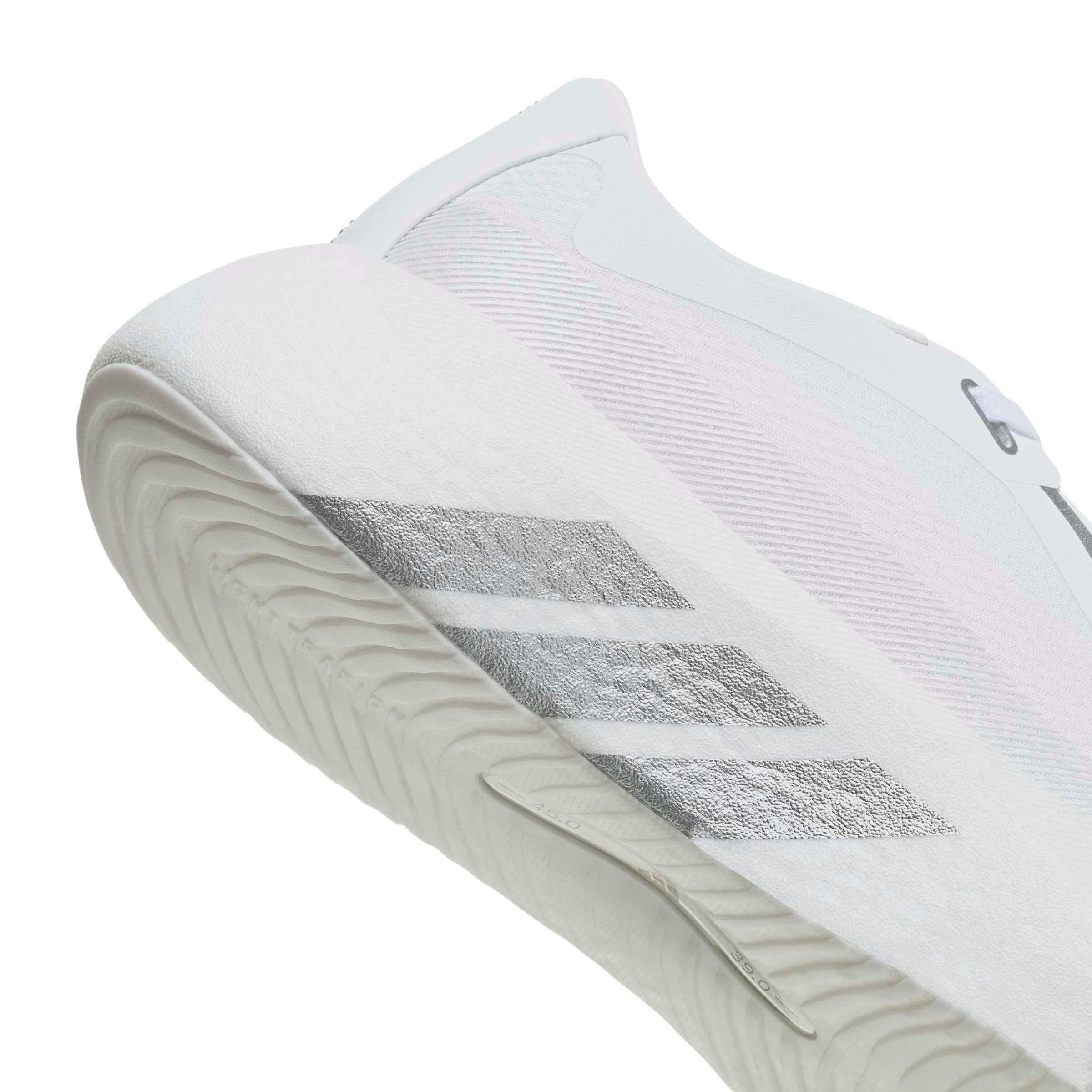 adidas Hyperboost Edge "Ftwr White/Silver Metallic/Zero Metallic" Women's Running Shoe - WHITE/SILVER/ZERO