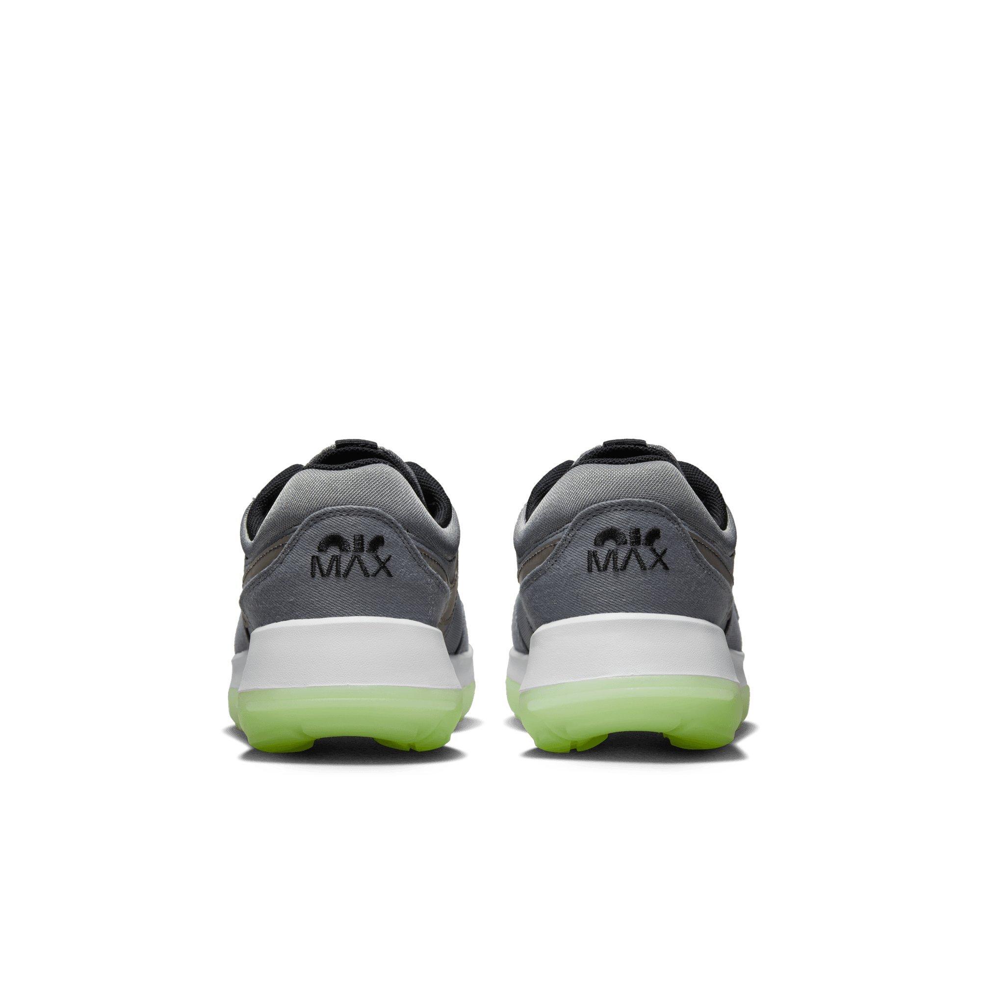 Nike Air Max Motif "Smoke Grey/Black/Barely Volt/Volt" Grade School Boys' Shoe - GREY/BLACK/VOLT/VOLT Thumbnail View 5