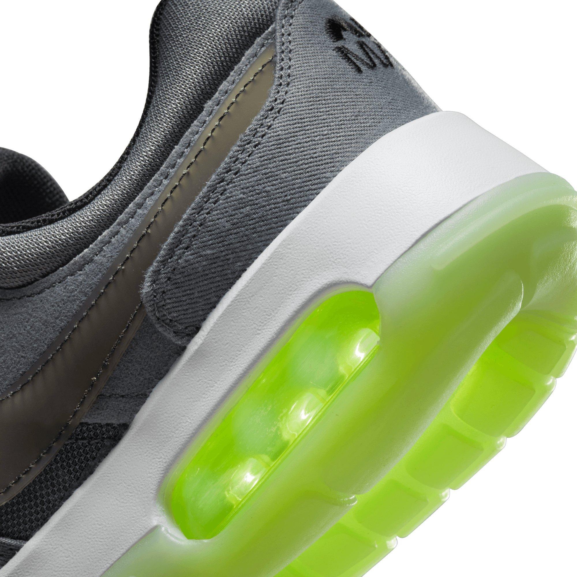 Nike Air Max Motif "Smoke Grey/Black/Barely Volt/Volt" Grade School Boys' Shoe - GREY/BLACK/VOLT/VOLT Thumbnail View 8