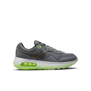 Nike Air Max Motif "Smoke Grey/Black/Barely Volt/Volt" Grade School Boys' Shoe