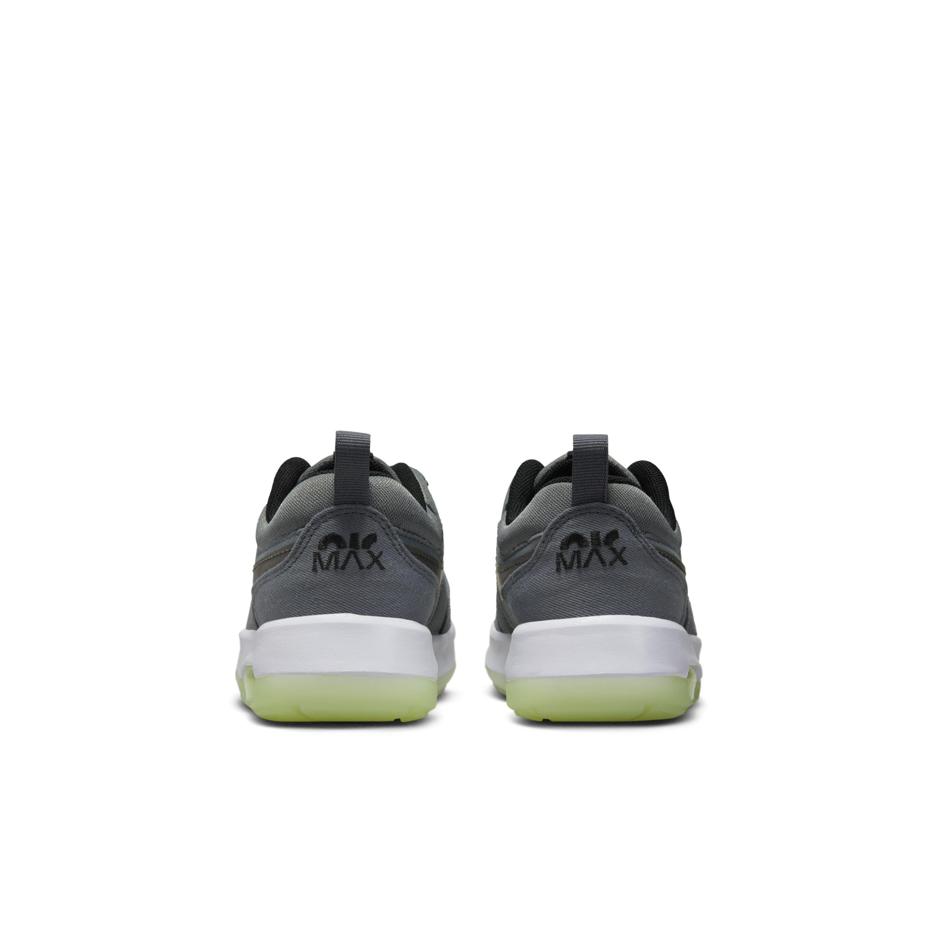 Nike Air Max Motif Preschool Boys' "Smoke Grey/Black/Barely Volt/Volt" Shoe