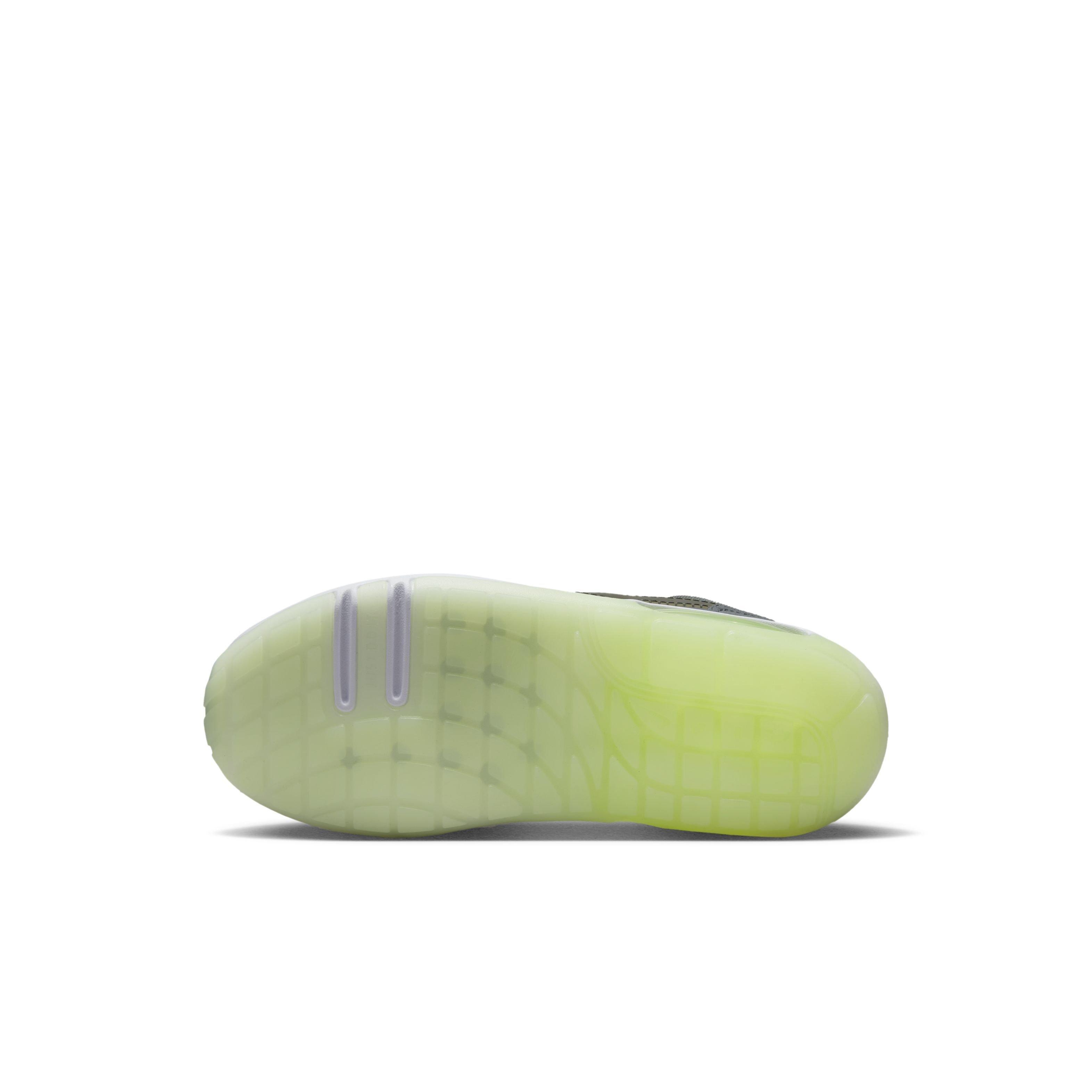Nike Air Max Motif Preschool Boys' "Smoke Grey/Black/Barely Volt/Volt" Shoe