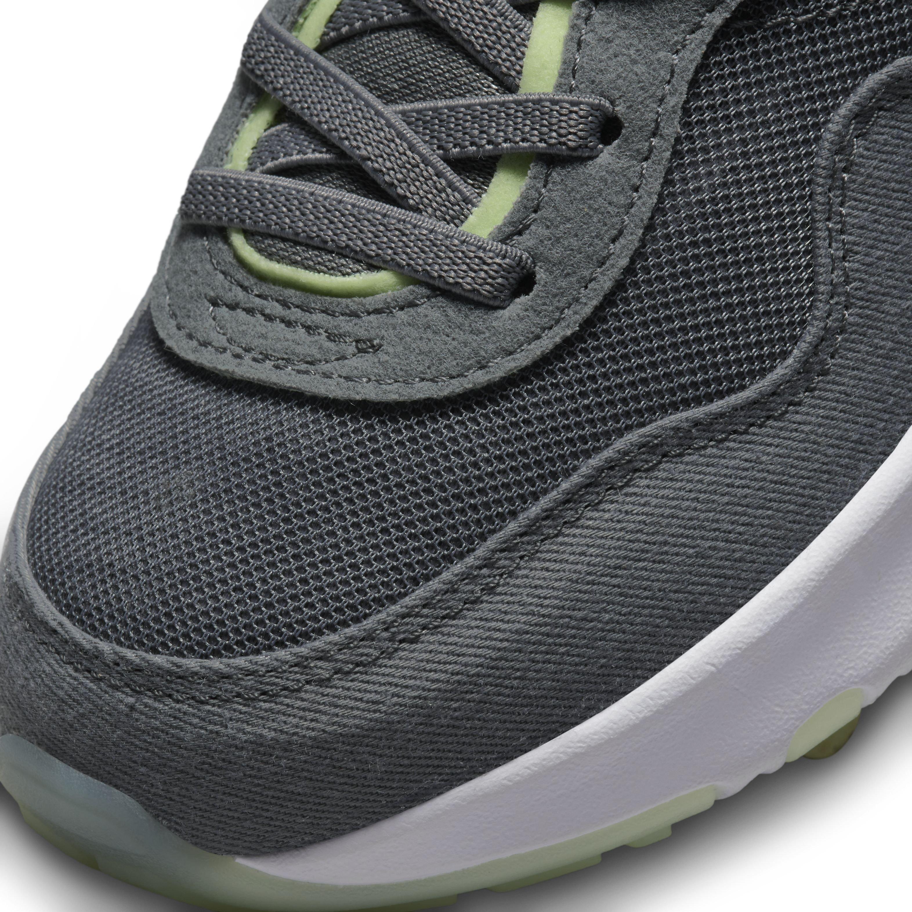Nike Air Max Motif Preschool Boys' "Smoke Grey/Black/Barely Volt/Volt" Shoe
