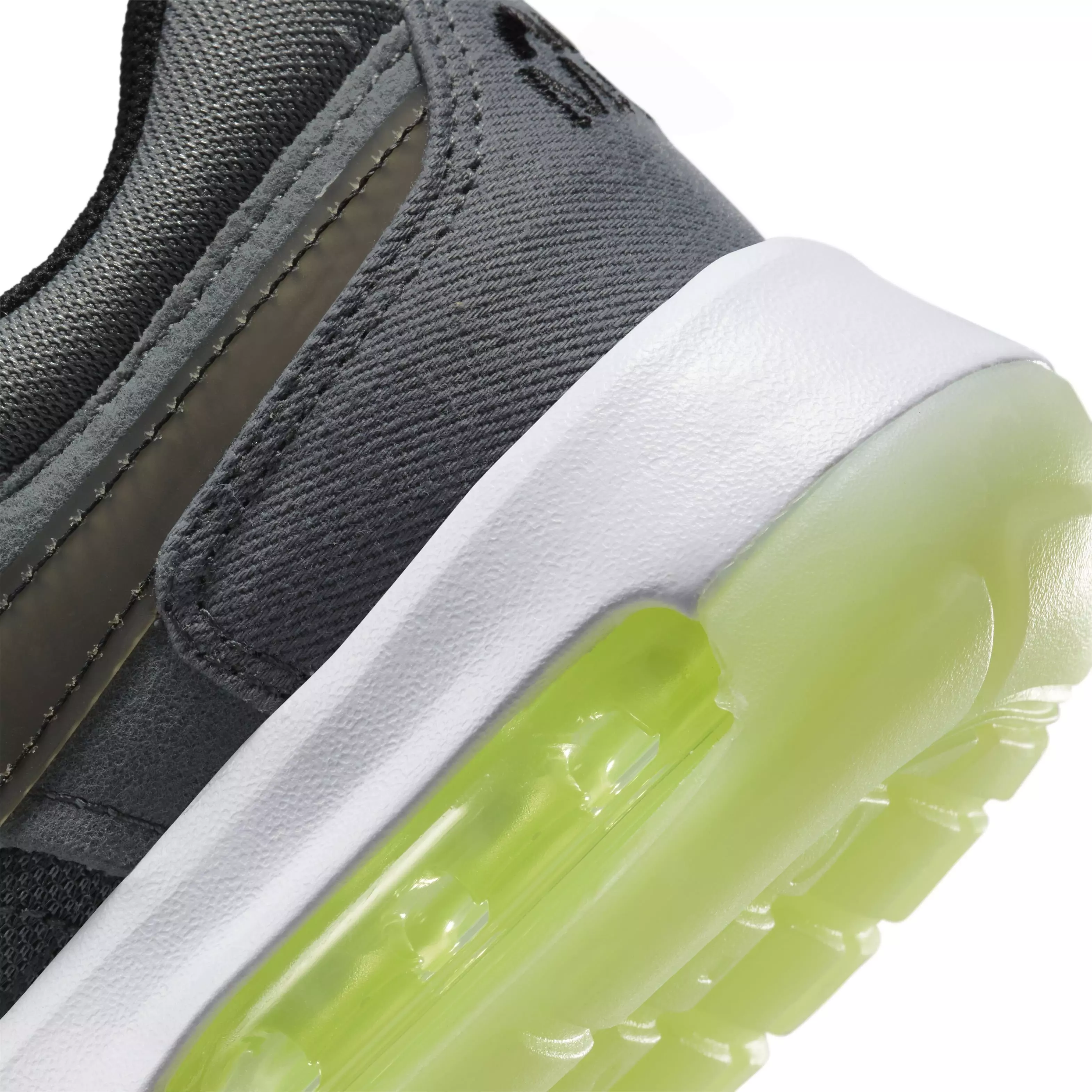 Nike Air Max Motif "Smoke Grey/Black/Barely Volt/Volt" Preschool Boys' Shoe - GREY/BLACK/VOLT/VOLT