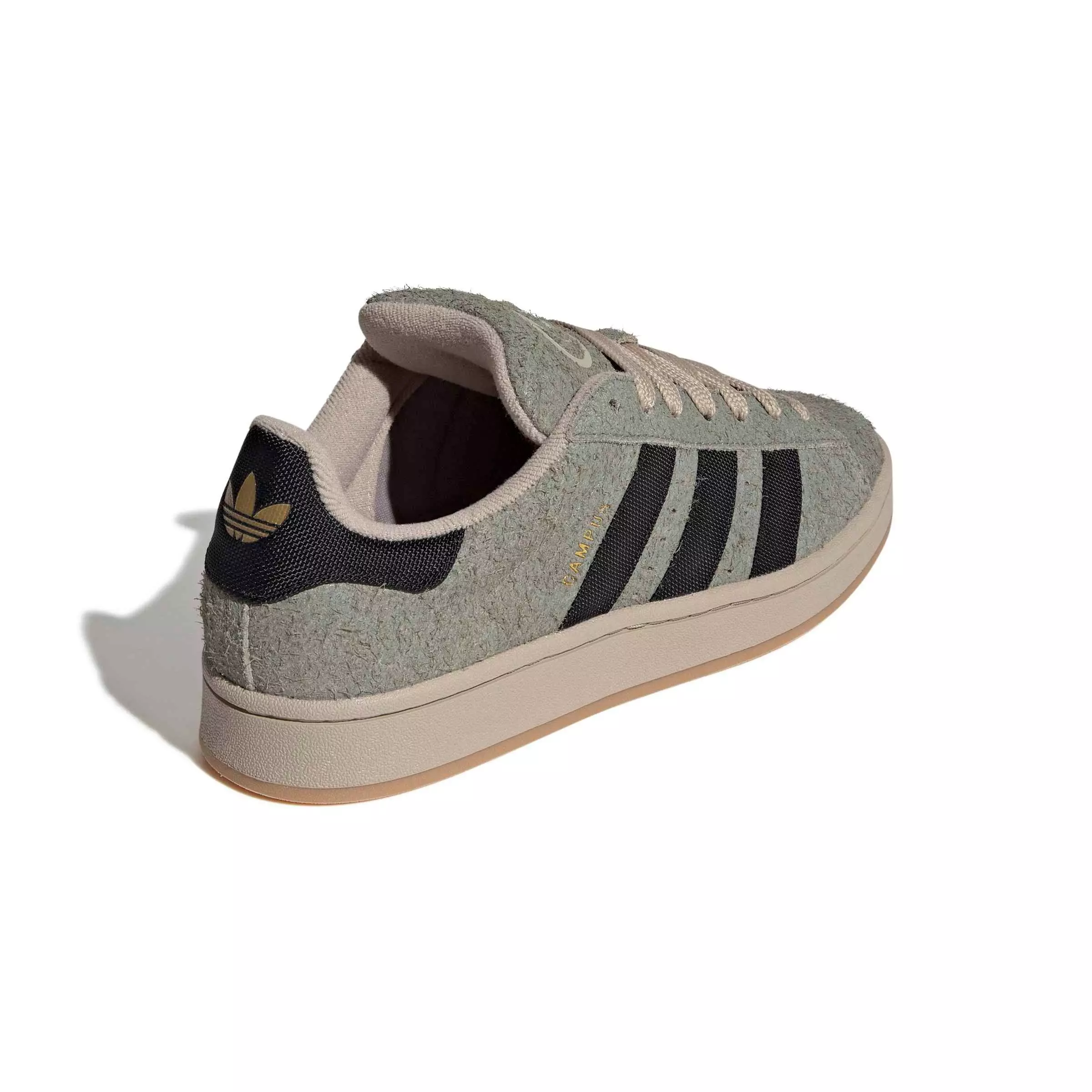 adidas Originals Campus 00s "Silver Pebble/Core Black/Stone Khaki" Men's Shoe - SILVER/BLACK/STONE