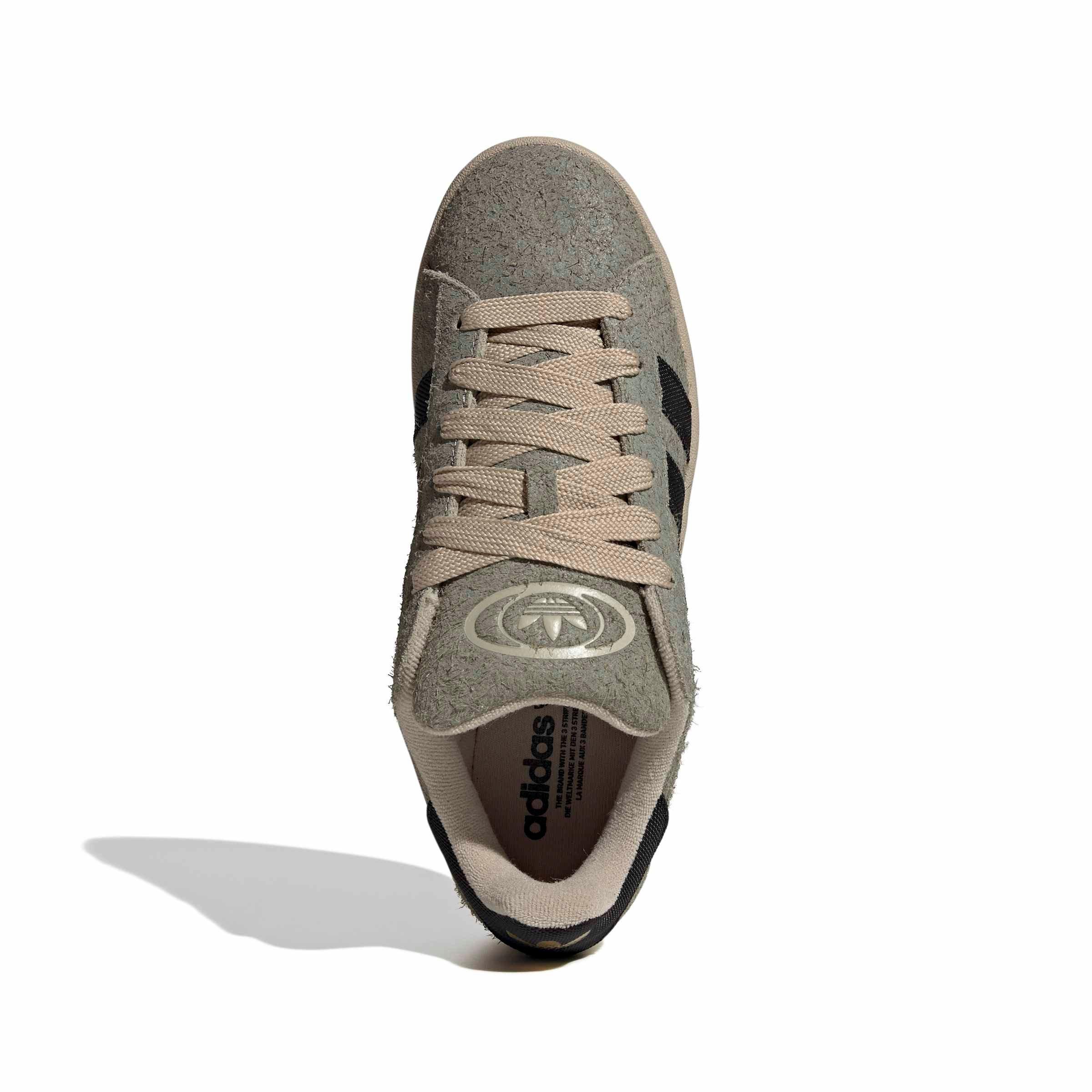 adidas Originals Campus 00s "Silver Pebble/Core Black/Stone Khaki" Men's Shoe - SILVER/BLACK/STONE Thumbnail View 5