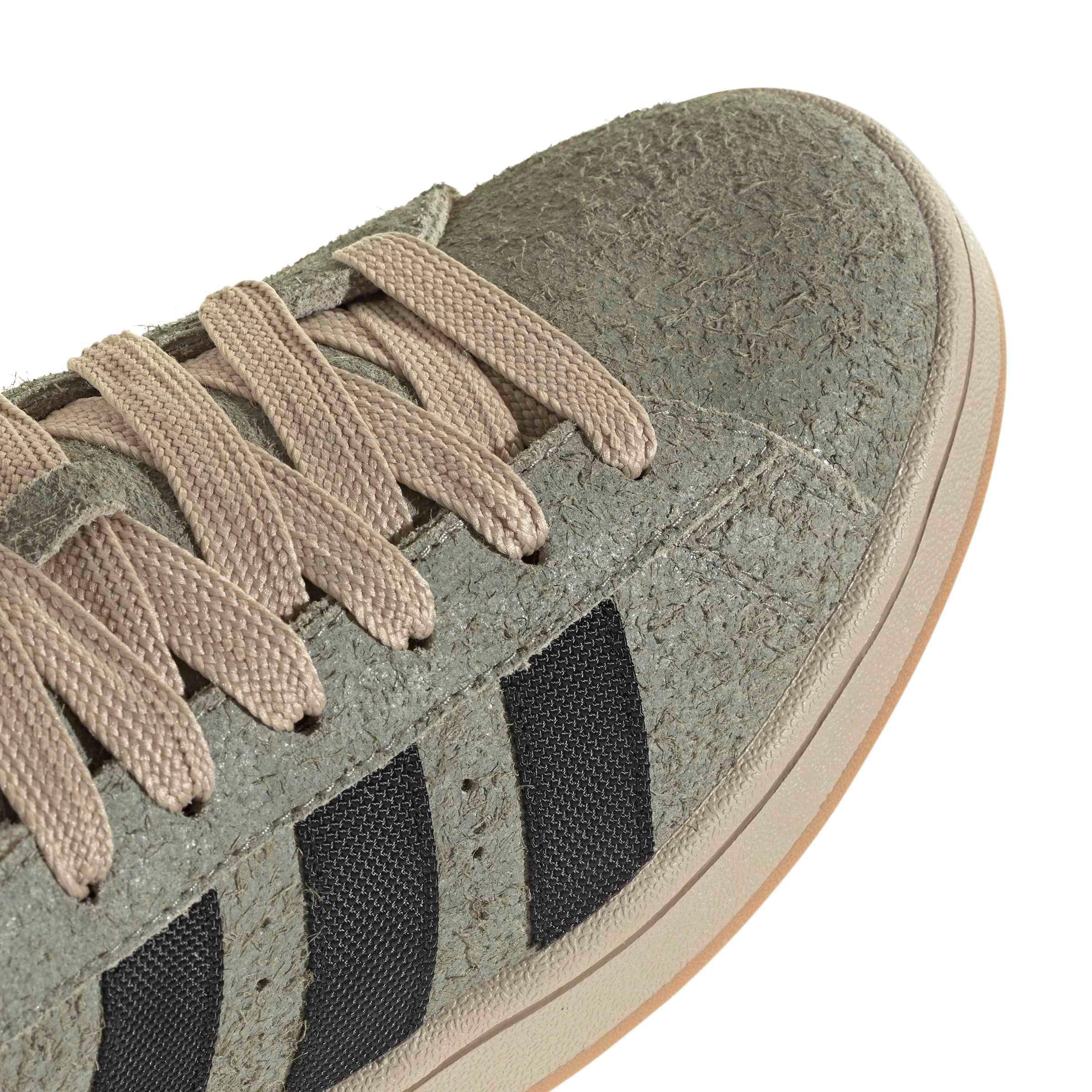 adidas Originals Campus 00s "Silver Pebble/Core Black/Stone Khaki" Men's Shoe - SILVER/BLACK/STONE Thumbnail View 8