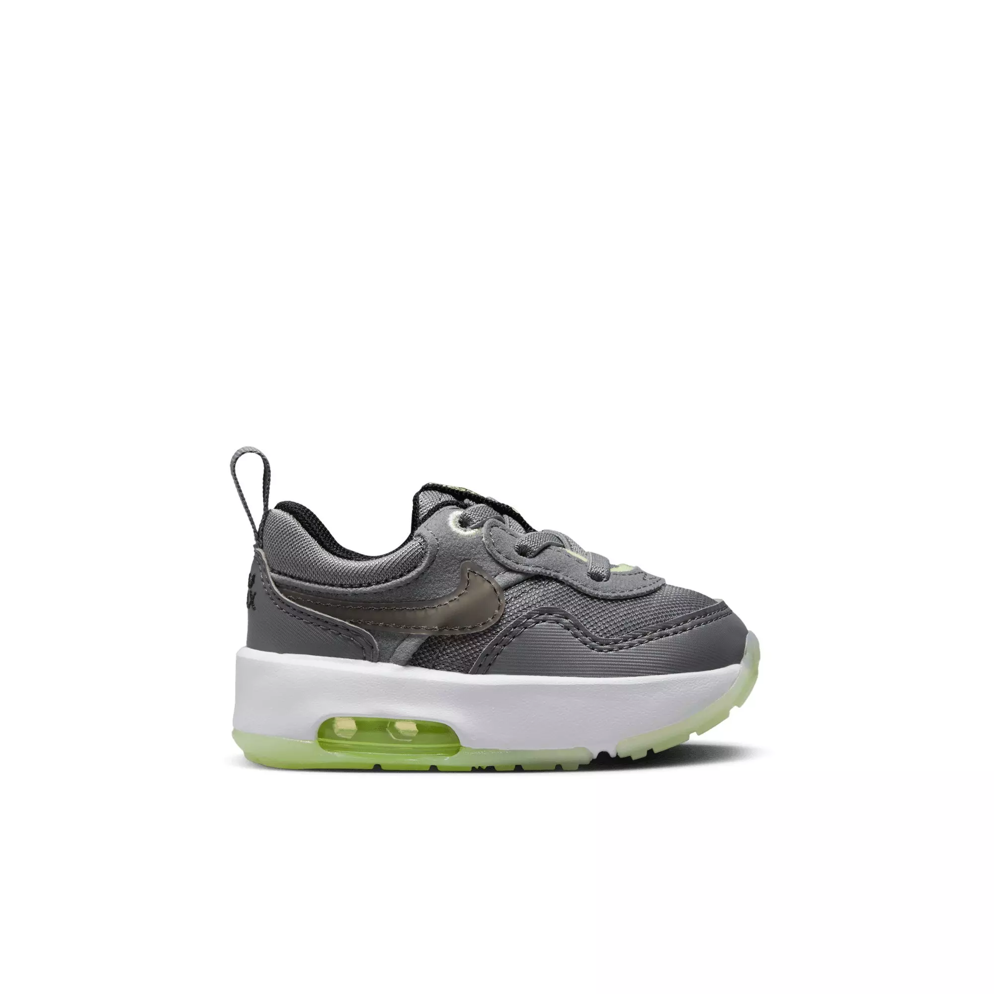 Nike Air Max Motif "Smoke Grey/Black/Barely Volt/Volt" Infant Boys' Shoe - GREY/BLACK/VOLT/VOLT