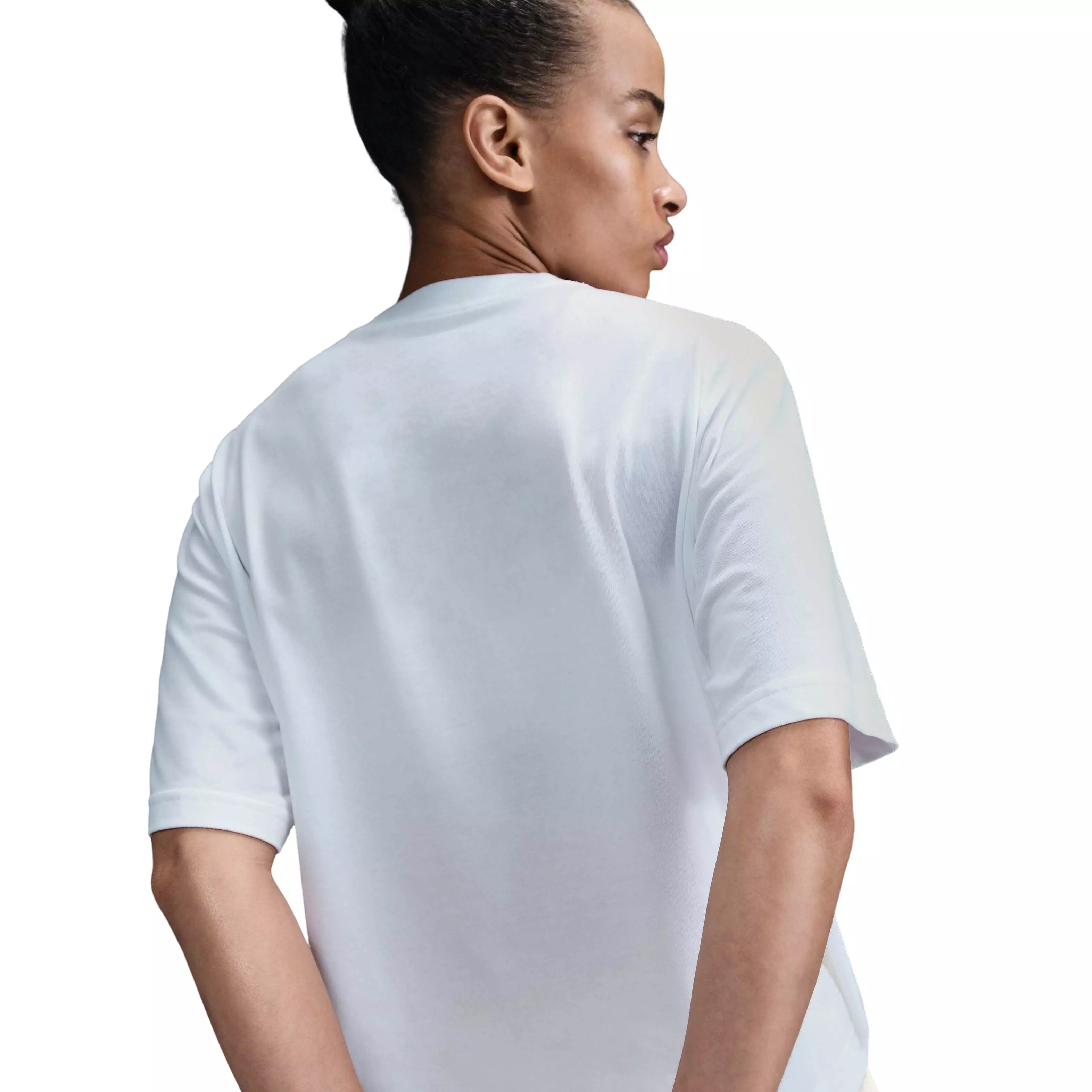 Nike Women's Slam Dri-FIT Short-Sleeve T-Shirt-White - WHITE