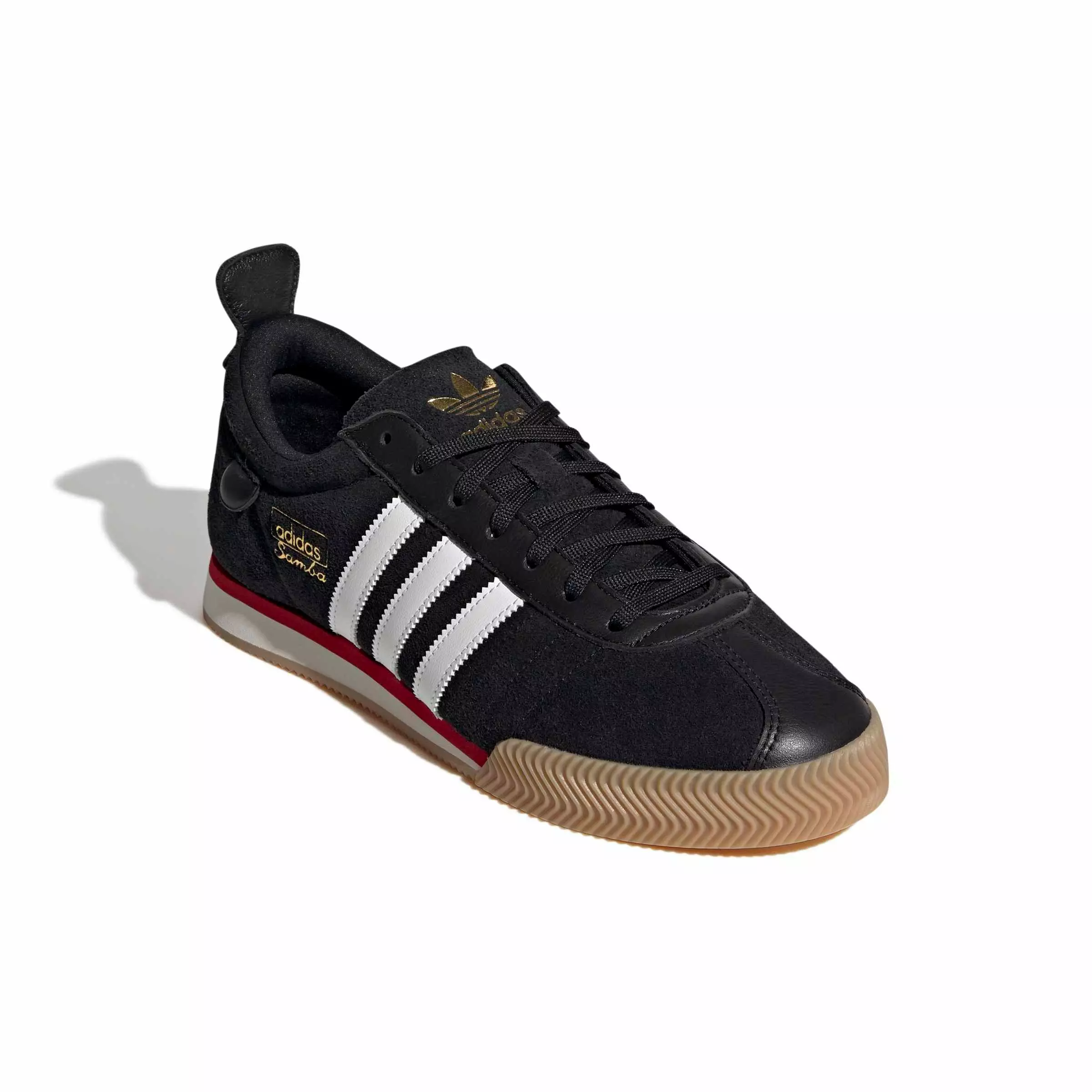 adidas Originals Samba 62 Super "Core Black/Core White/Gum 3" Men's Shoe - BLACK/WHITE/GUM