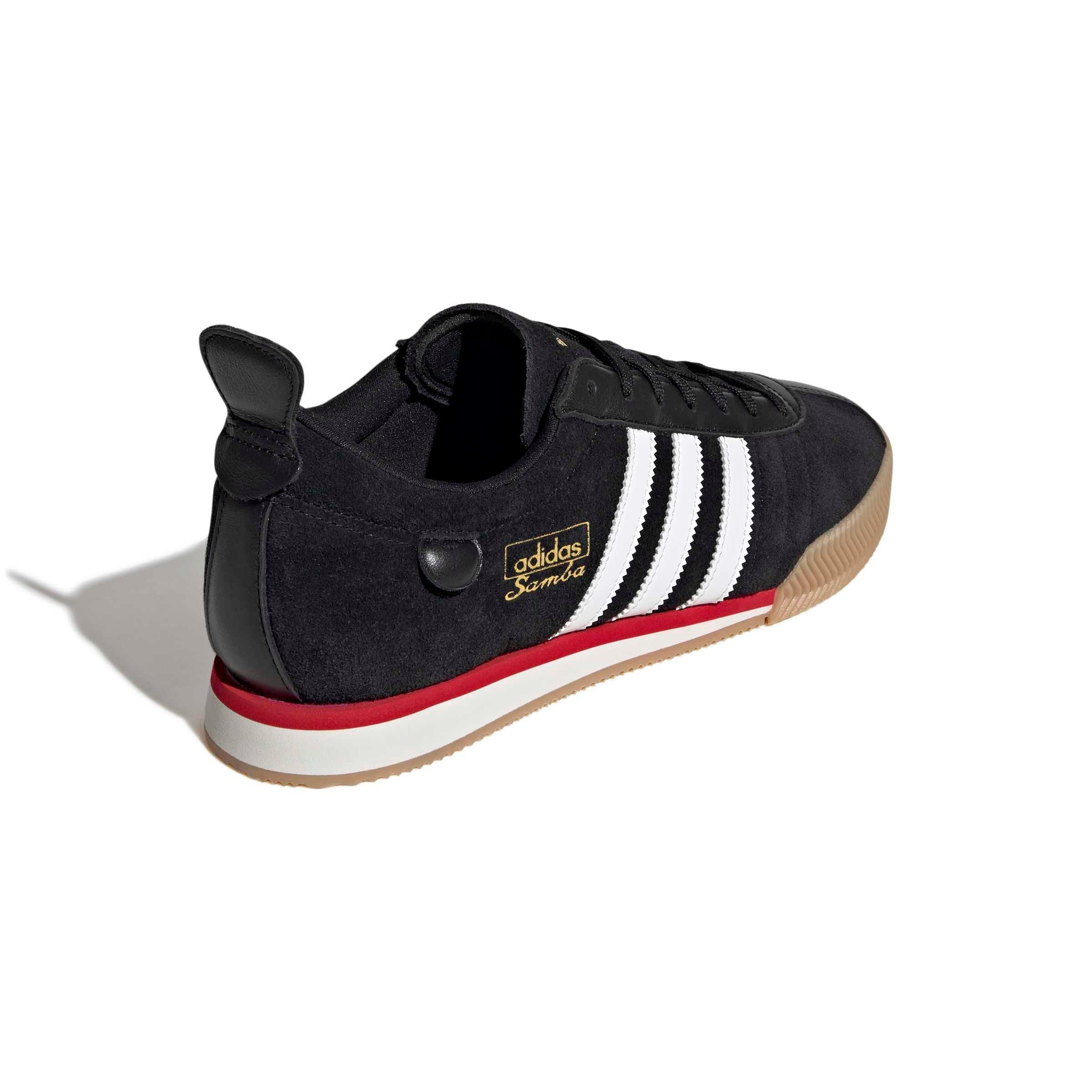 adidas Originals Samba 62 Super "Core Black/Core White/Gum 3" Men's Shoe - BLACK/WHITE/GUM Thumbnail View 4