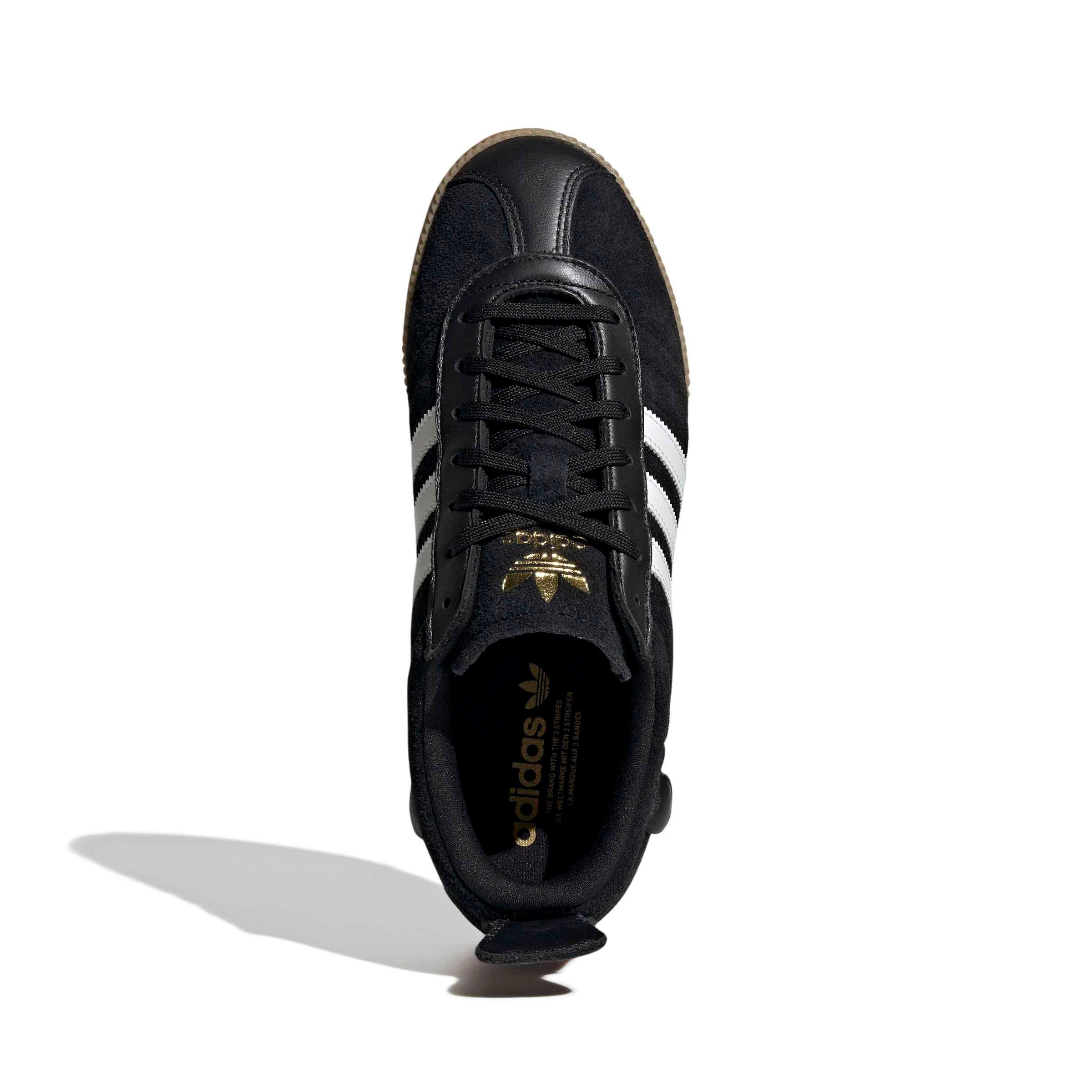 adidas Originals Samba 62 Super "Core Black/Core White/Gum 3" Men's Shoe - BLACK/WHITE/GUM Thumbnail View 5