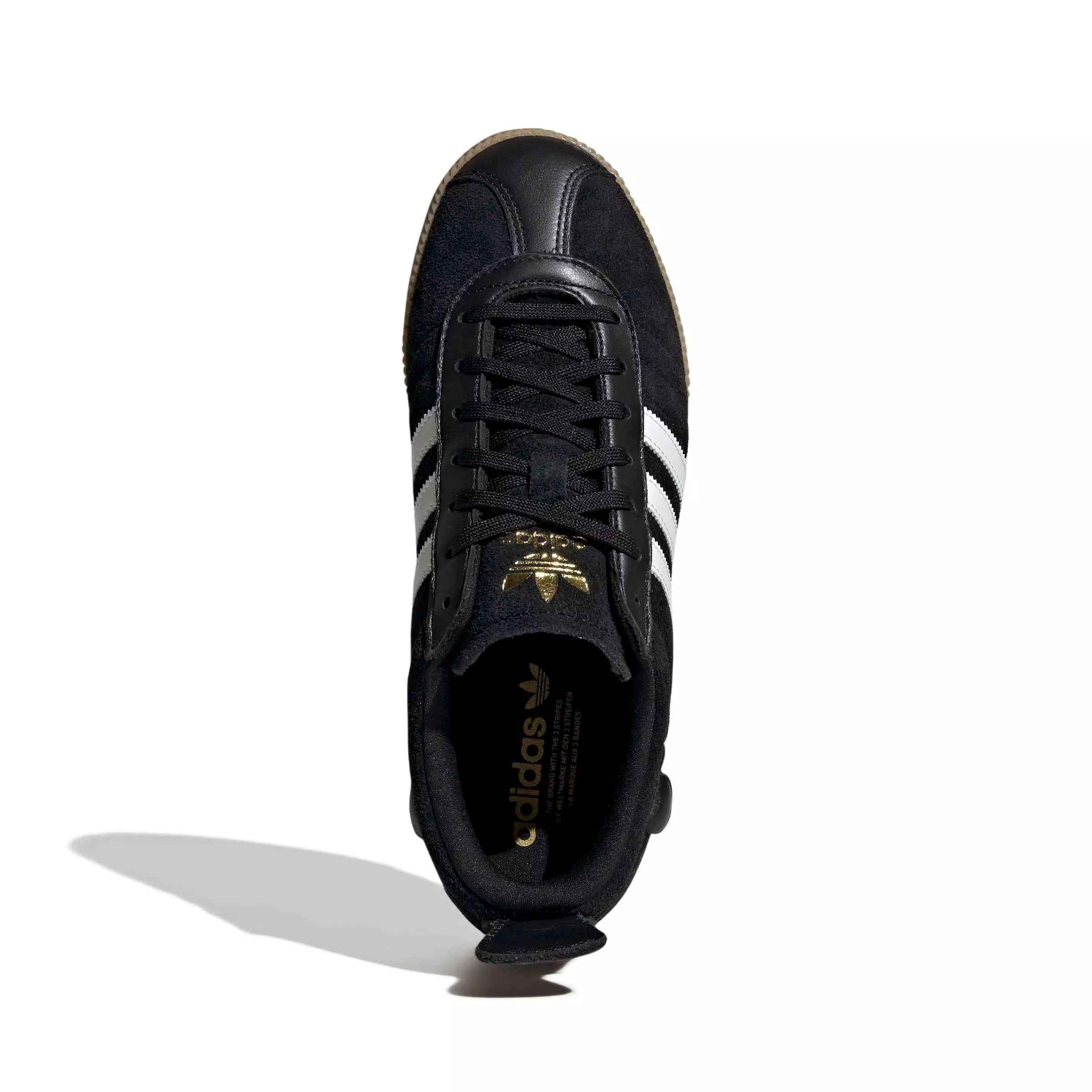 adidas Originals Samba 62 Super "Core Black/Core White/Gum 3" Men's Shoe - BLACK/WHITE/GUM