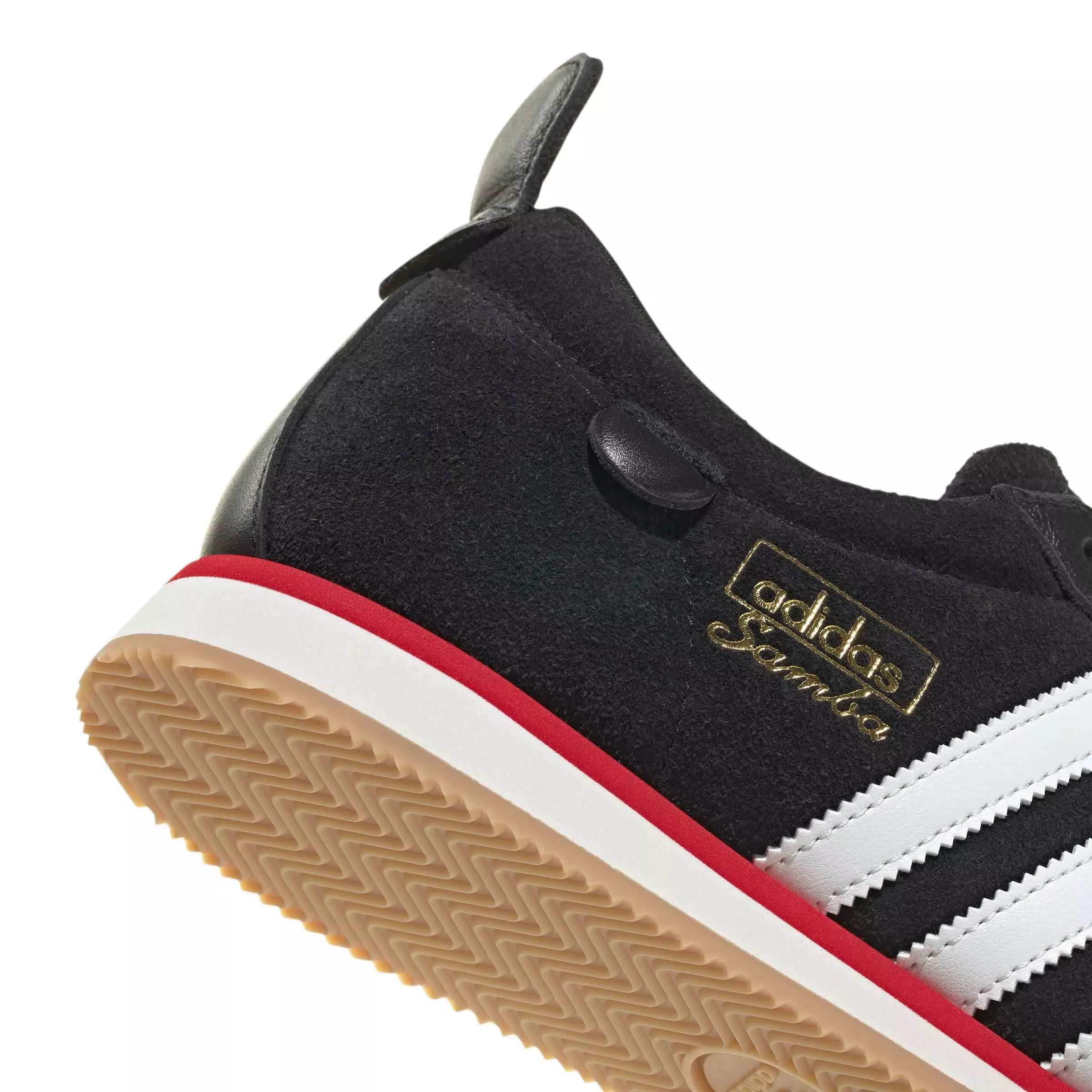 adidas Originals Samba 62 Super "Core Black/Core White/Gum 3" Men's Shoe - BLACK/WHITE/GUM