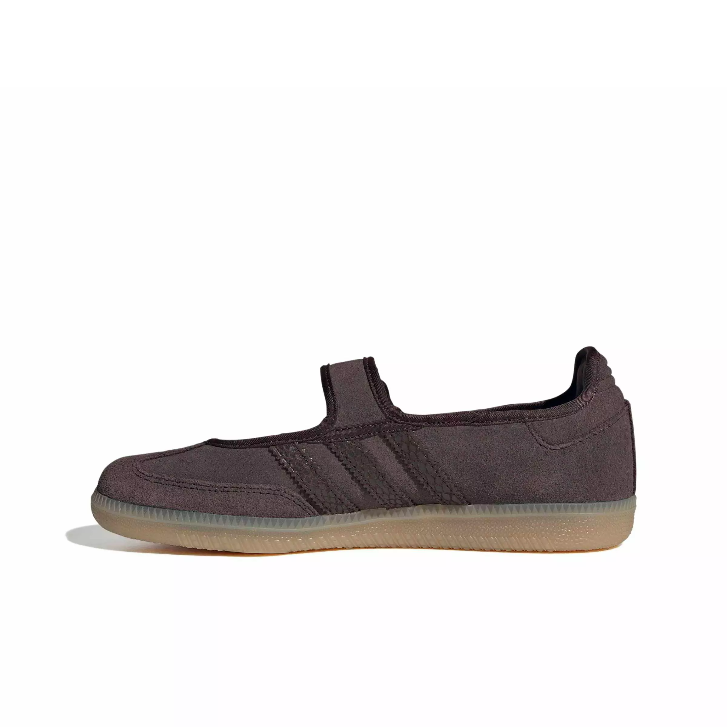 adidas Originals Samba Jane "Aurora Coffee/Aurora Coffee/Gold Metallic" Women's Shoe - COFFEE/COFFEE/GOLD