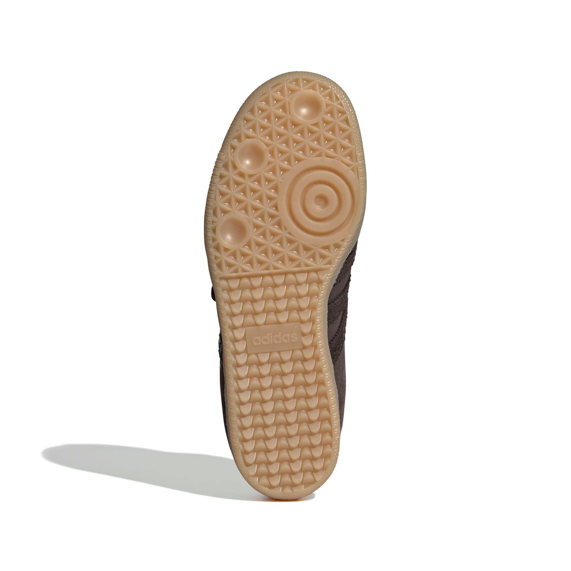 adidas Originals Samba Jane "Aurora Coffee/Aurora Coffee/Gold Metallic" Women's Shoe - COFFEE/COFFEE/GOLD