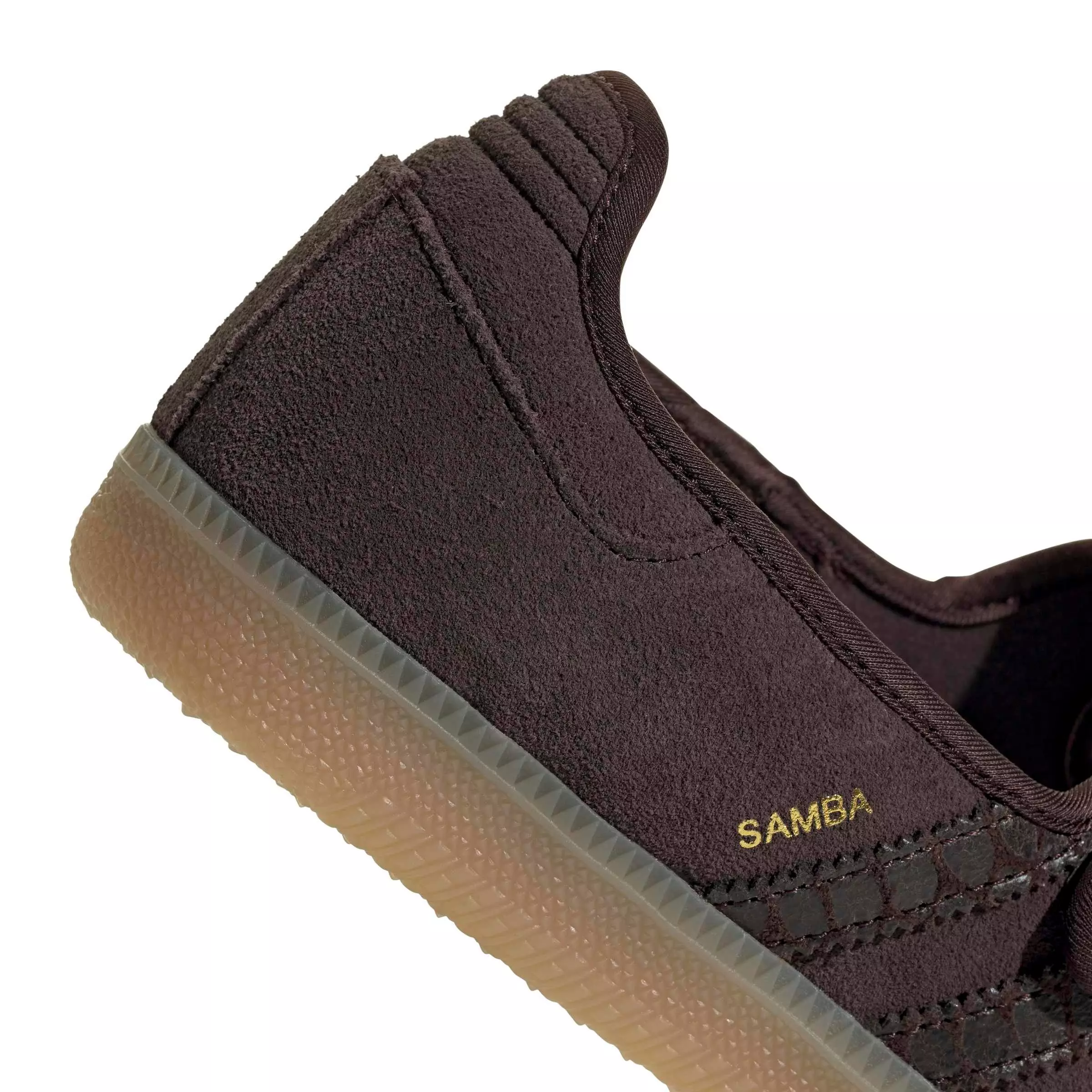 adidas Originals Samba Jane "Aurora Coffee/Aurora Coffee/Gold Metallic" Women's Shoe - COFFEE/COFFEE/GOLD