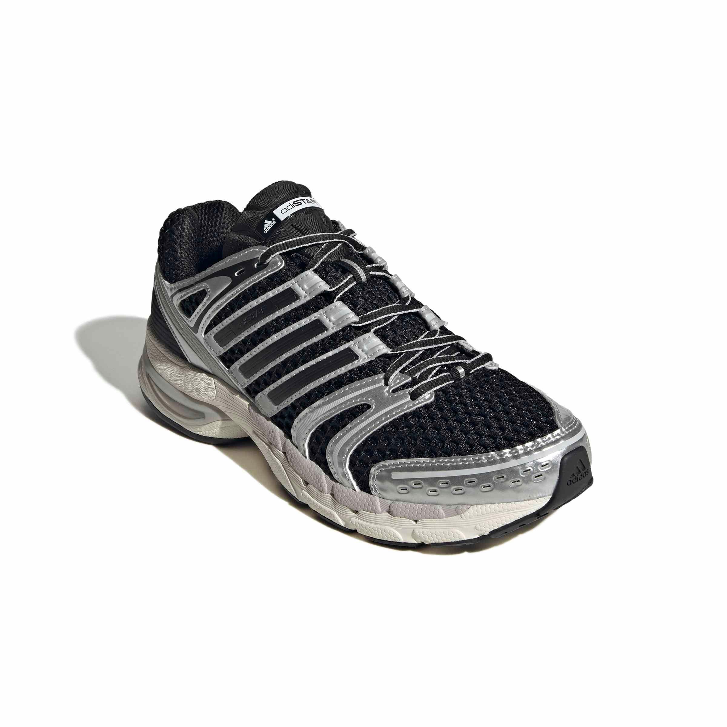 adidas Originals Adistar Control 5 "Core Black/Silver Metallic/Grey One" Men's Shoe - BLACK/SILVER/GREY Thumbnail View 3