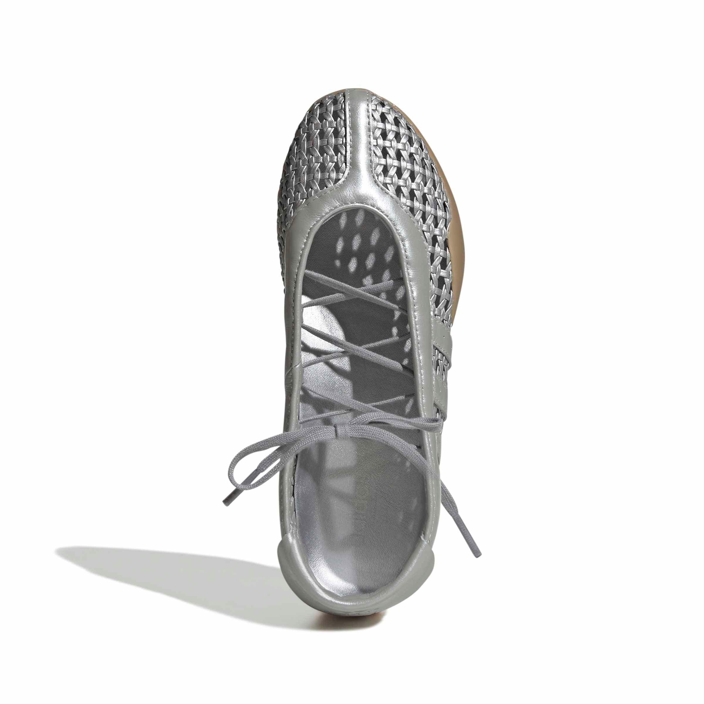 adidas Originals Taekwondo Mei "Silver Metallic/Silver Metallic/Gum 4" Women's Shoe - SILVER/SILVER/GUM