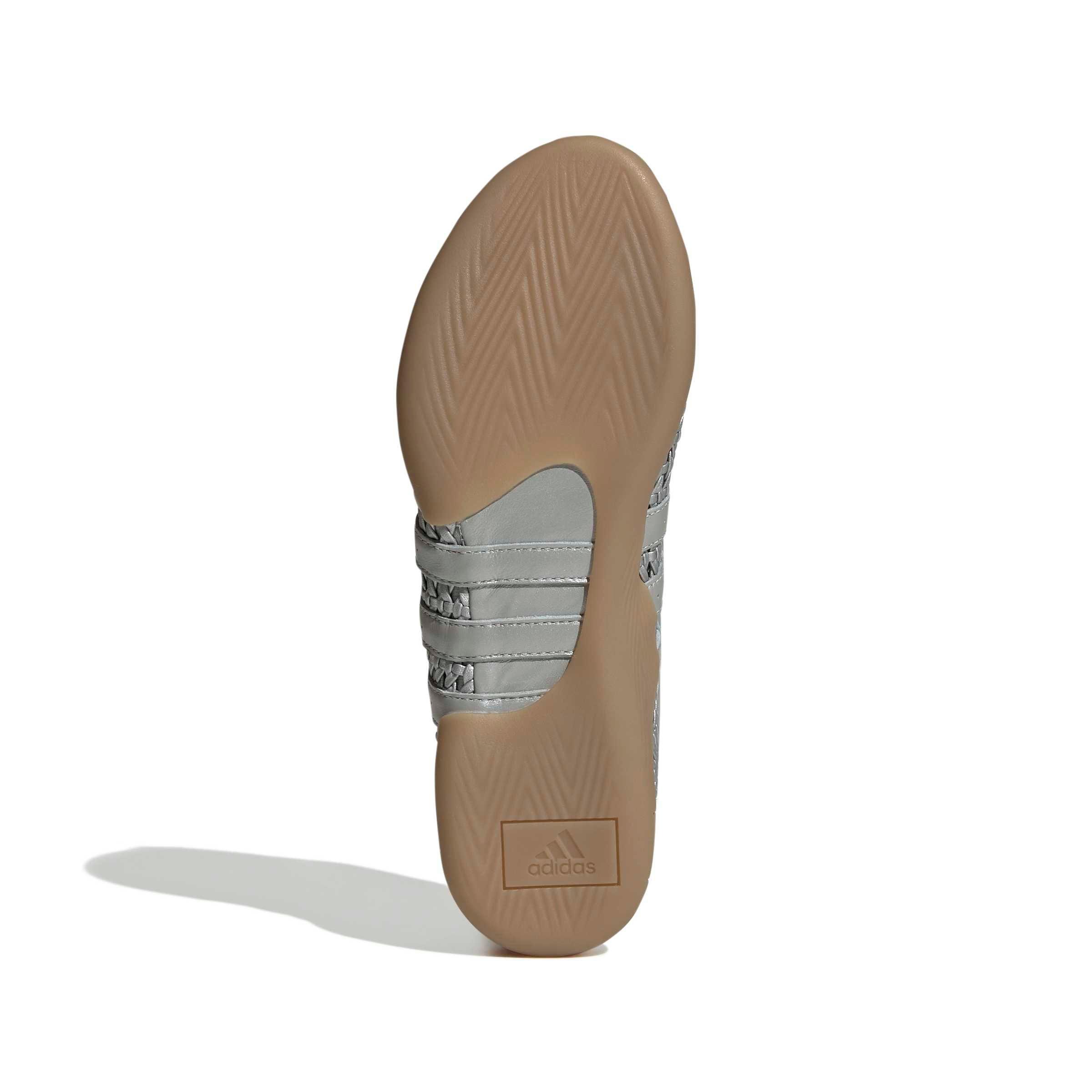 adidas Originals Taekwondo Mei "Silver Metallic/Silver Metallic/Gum 4" Women's Shoe - SILVER/SILVER/GUM
