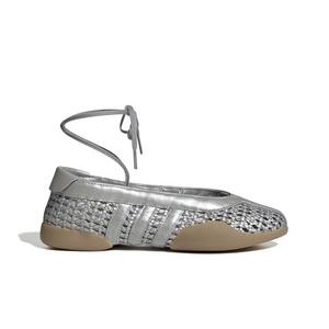 adidas Originals Taekwondo Mei "Silver Metallic/Silver Metallic/Gum 4" Women's Shoe - SILVER/SILVER/GUM