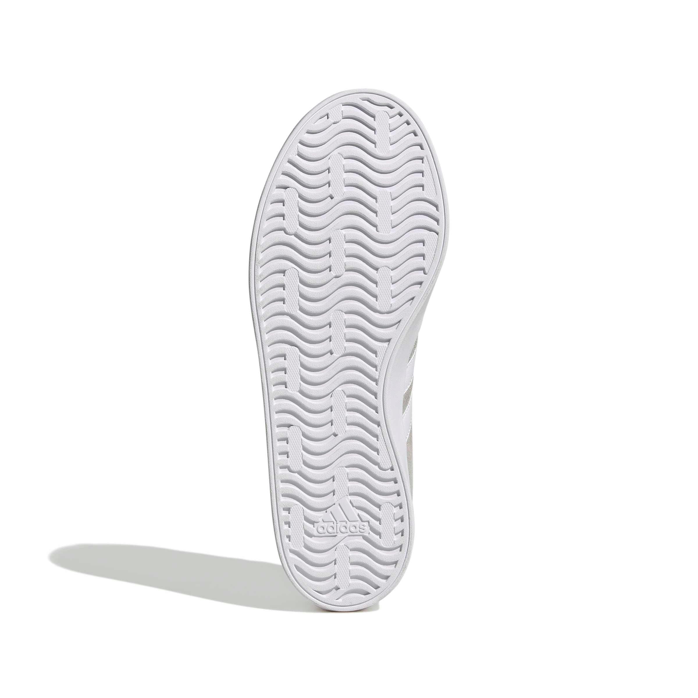 adidas VL Court 3.0 "Grey Two/Ftwr White/Silver Metallic" Women's Shoe - GREY/WHITE/SILVER