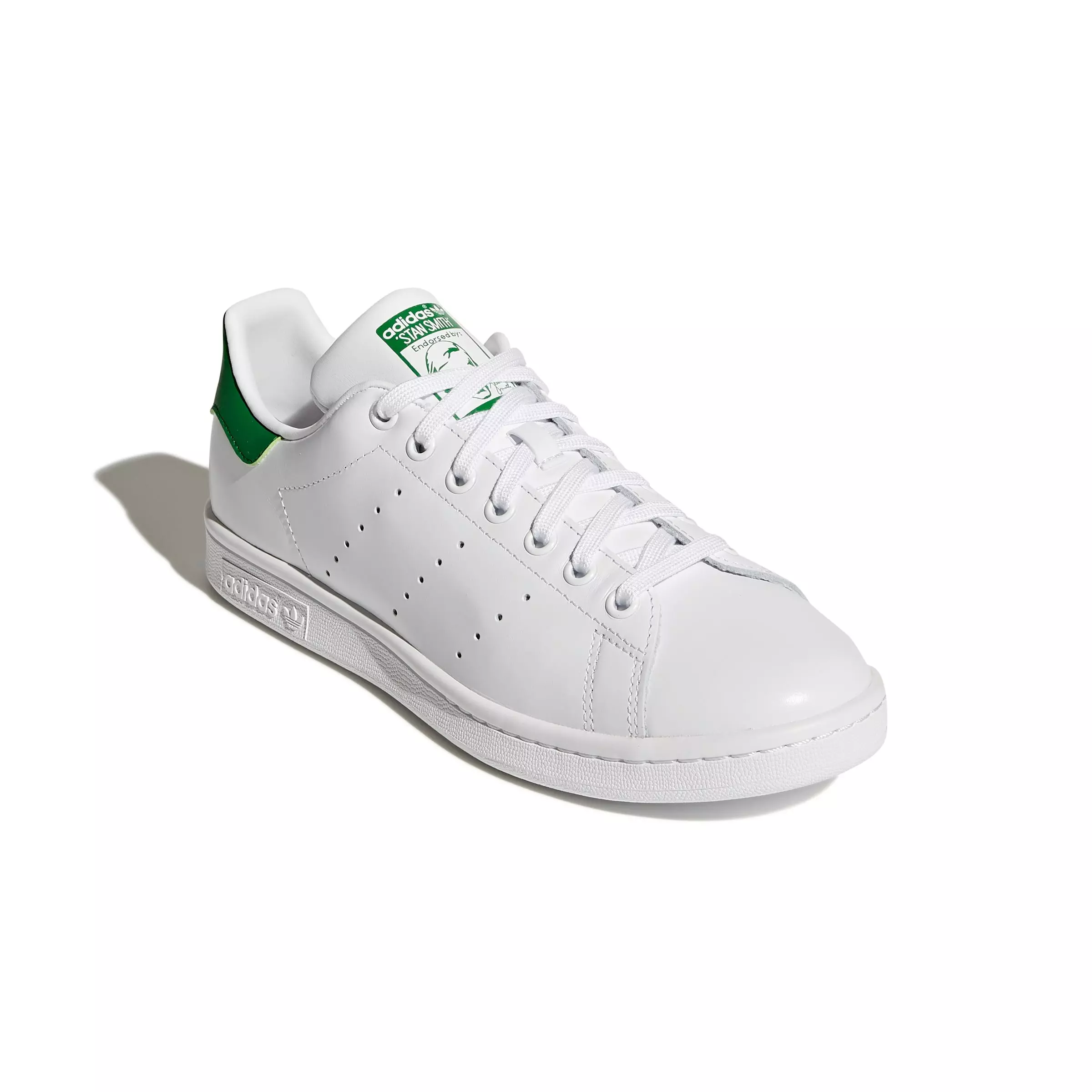 adidas Originals Stan Smith "Ftwr White/Core White/Green" Men's Shoe - WHITE/WHITE/GREEN