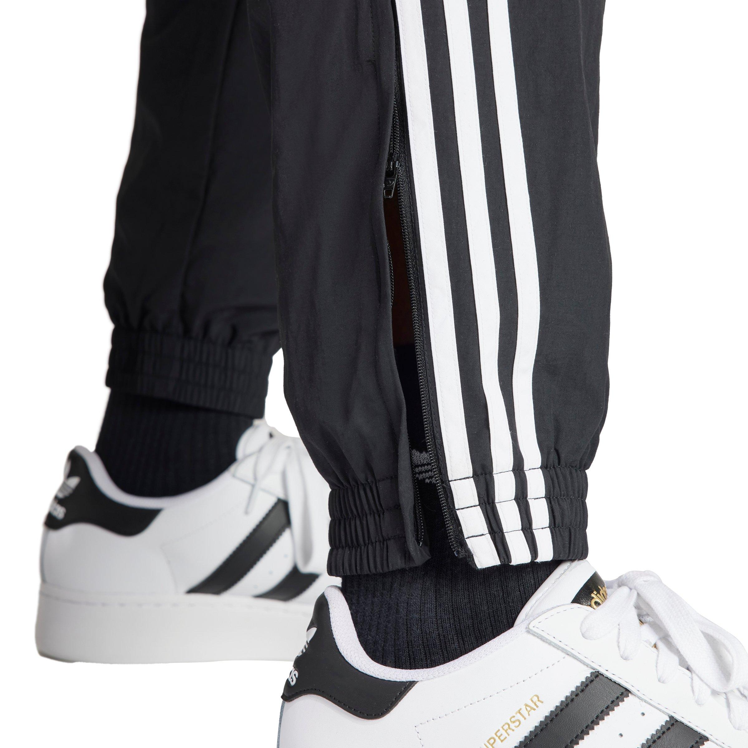 adidas Originals Men's Adicolor Woven Firebird Track Pants - Black - BLACK Thumbnail View 4