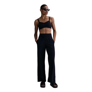 Nike Women's Zenvy Dri-FIT High-Waisted Wide-Leg Pants - Black